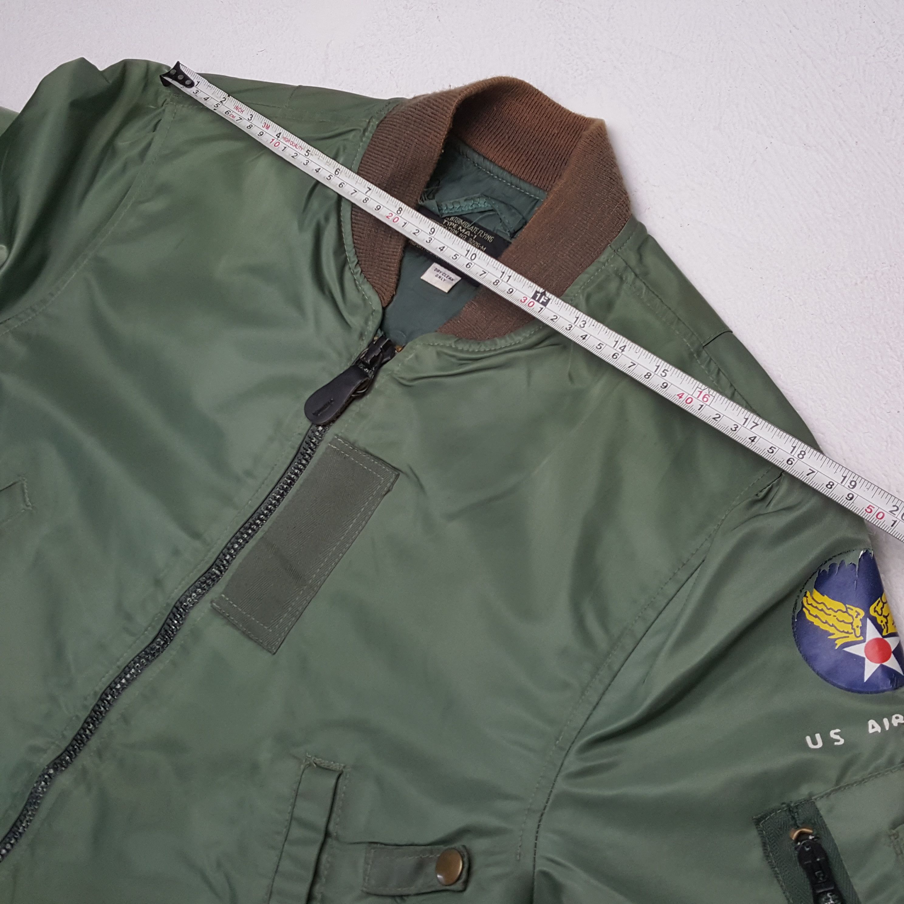 Vintage US AIR FORCE X Custom Art If Six Was Nine Style Jacket Size US L / EU 52-54 / 3 - 5 Thumbnail