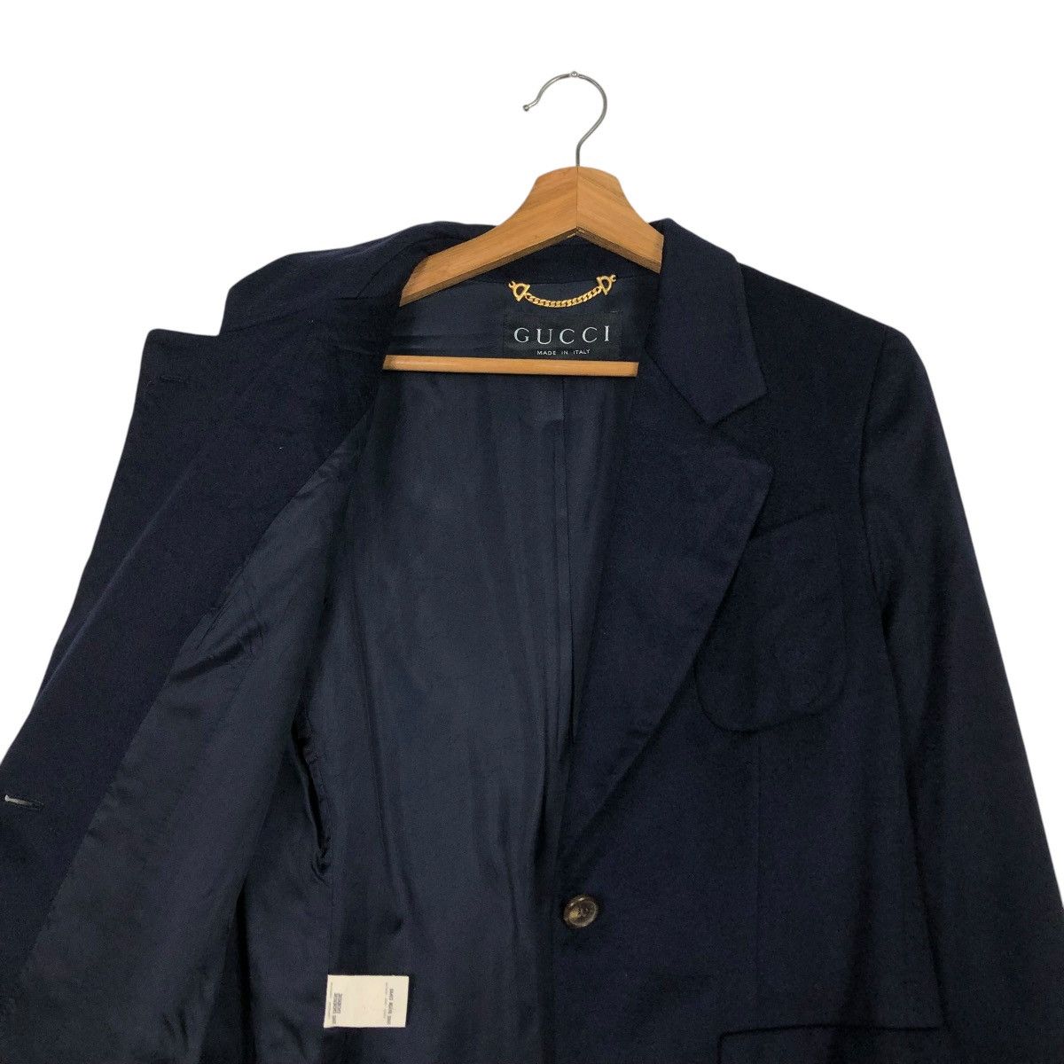 Gucci 🔥RICH BLACK COATS GUCCI MADE IN ITALY Size S / US 4 / IT 40 - 14 Thumbnail