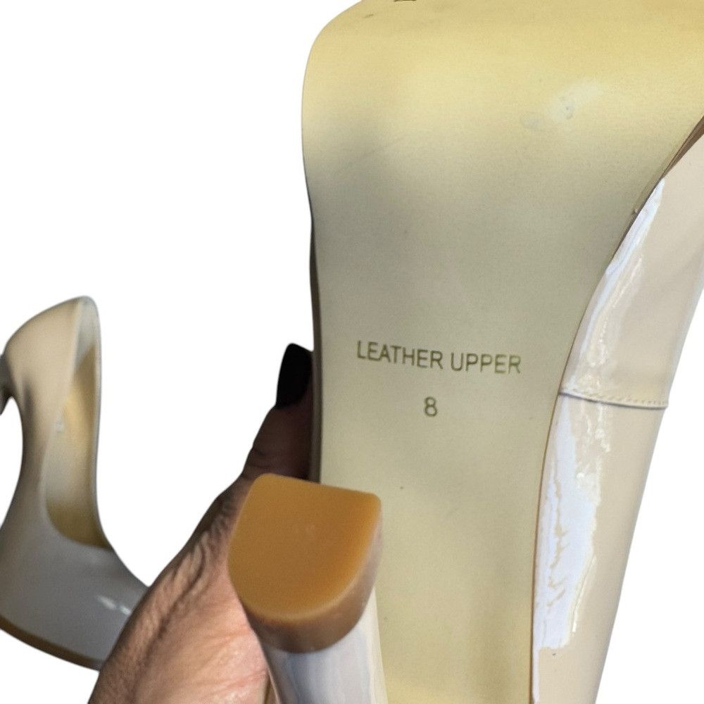 Other New Kelsi Dagger Laurie Sand Beige Patent Leather High Heel Size US 8 / IT 38 - 7 Thumbnail