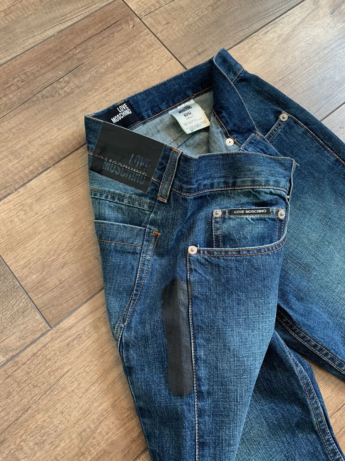 Moschino Love Moschino Caipirina Medium Waist Skinny Jeans Pants Size US 29 - 4 Thumbnail