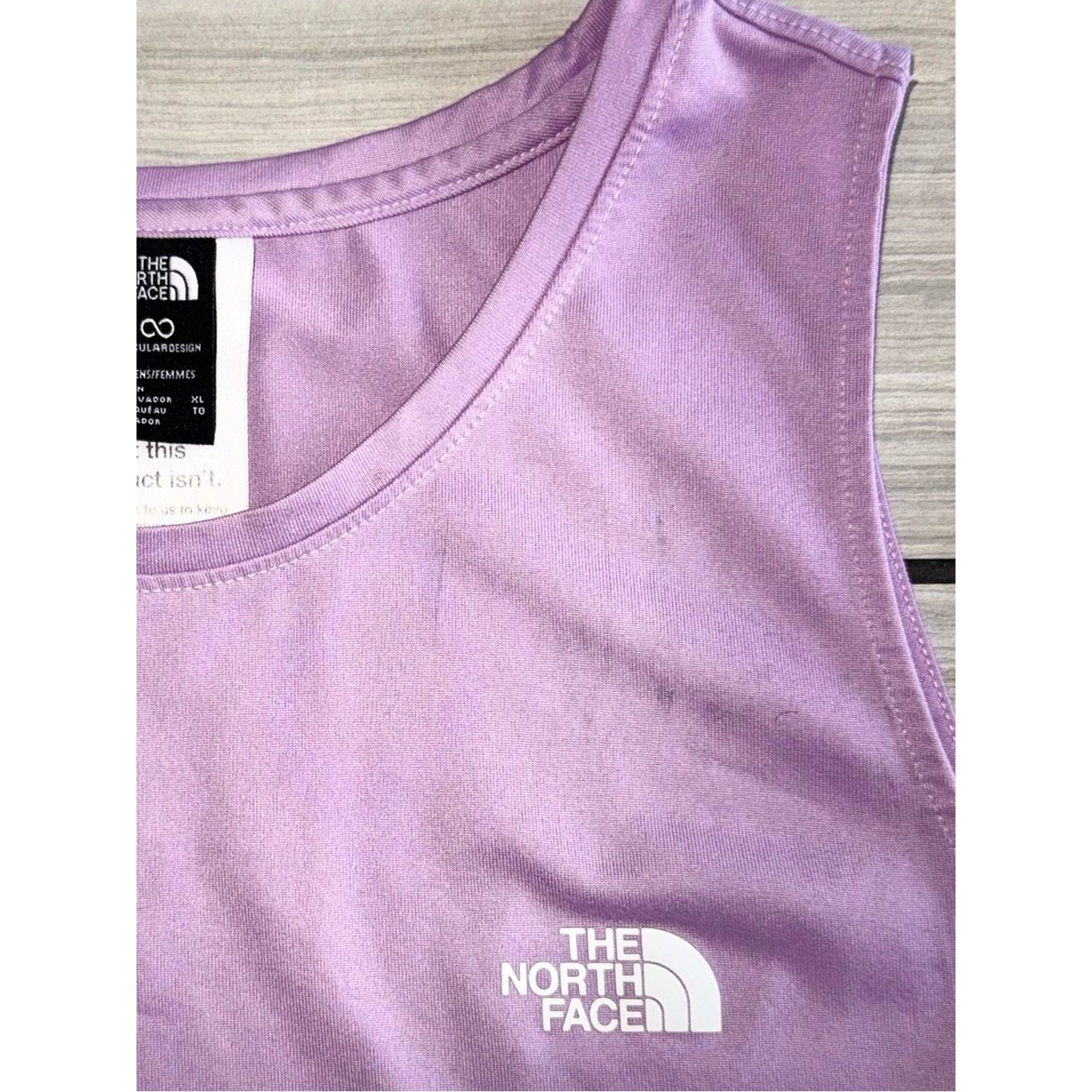 The North Face The North Face Lavender FlashDry Athletic Tank Top Size XL / US 12-14 / IT 48-50 - 3 Thumbnail