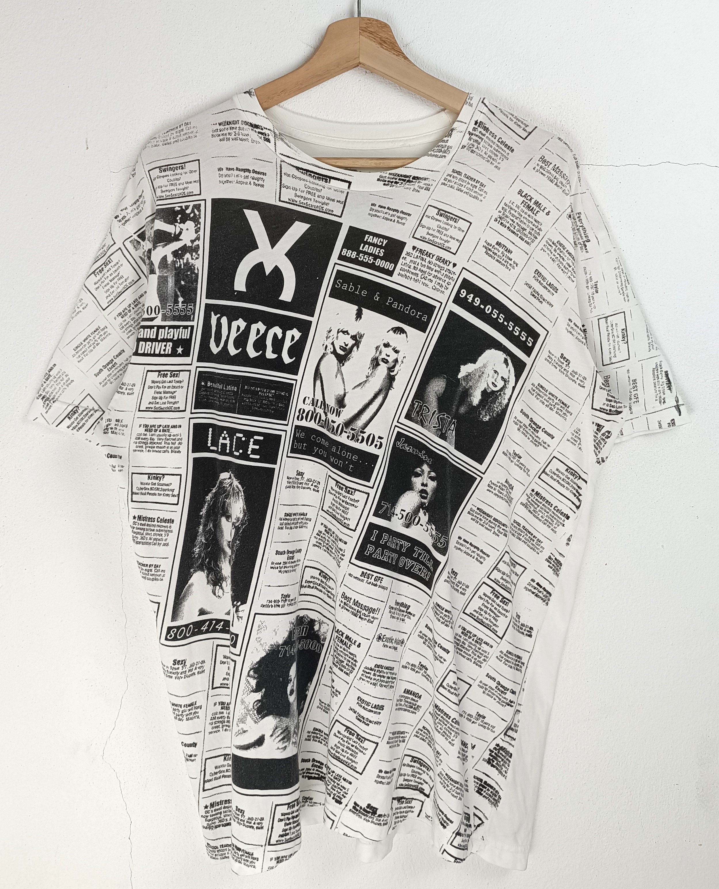 Vintage VINTAGE Y2K VEECE FANCY LADIES SWINGER SEXY lgb ifsixwasnine Size US L / EU 52-54 / 3 - 4 Thumbnail