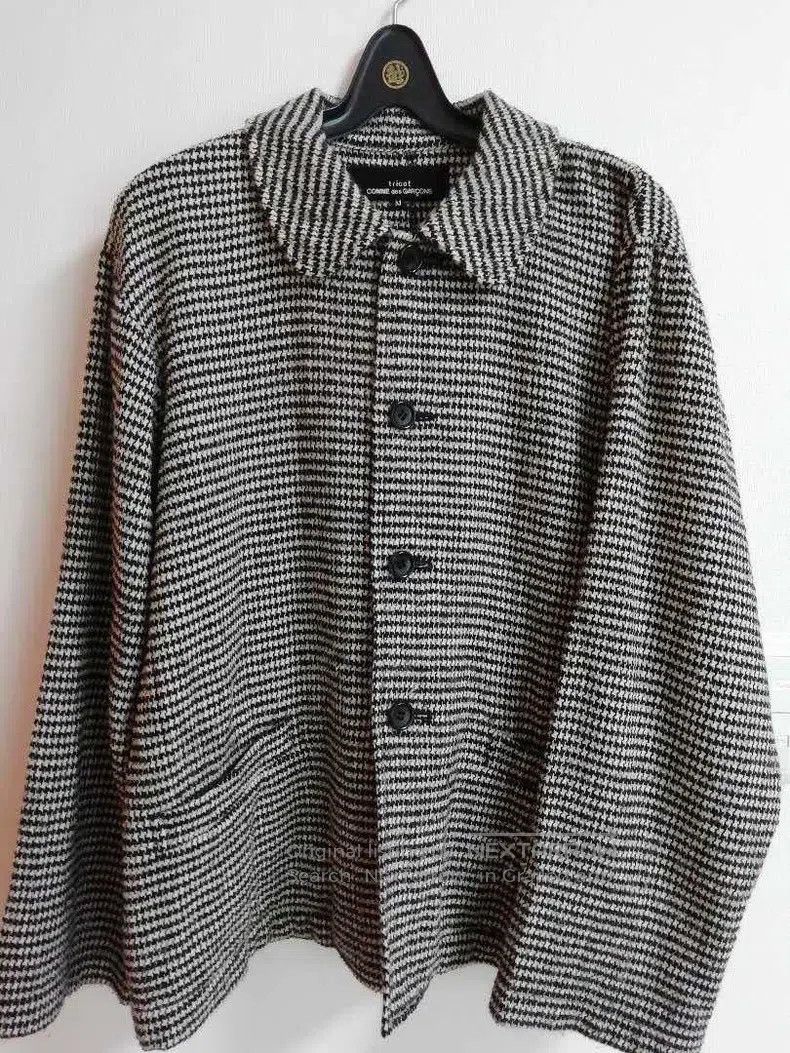 Comme des Garcons Comme Des Garcons Coat houndstooth lattice Size M / US 6-8 / IT 42-44 - 1 Thumbnail