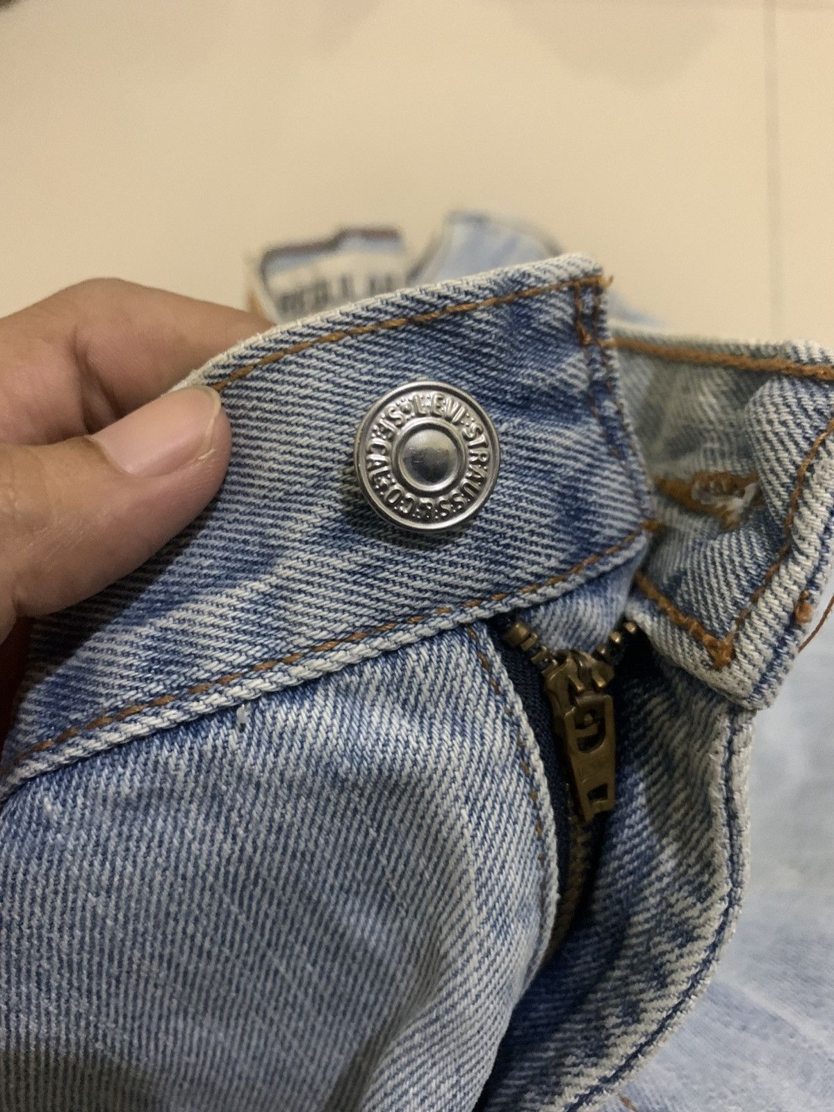 Levi's 🐍 Vintage Levi’s 505 Regular Fit Jeans Size US 38 / EU 54 - 6 Thumbnail