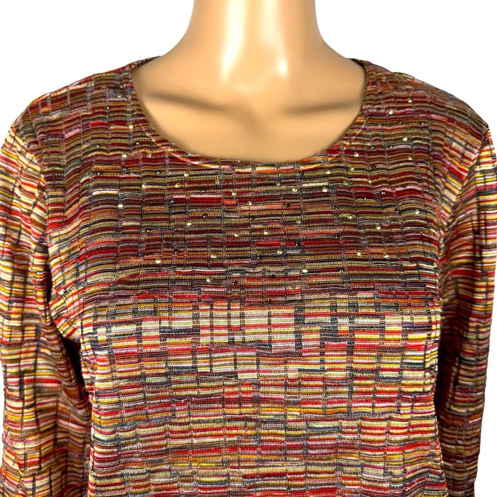 Other Alfred Dunner Side Grommet Top Size M Size M / US 6-8 / IT 42-44 - 3 Thumbnail