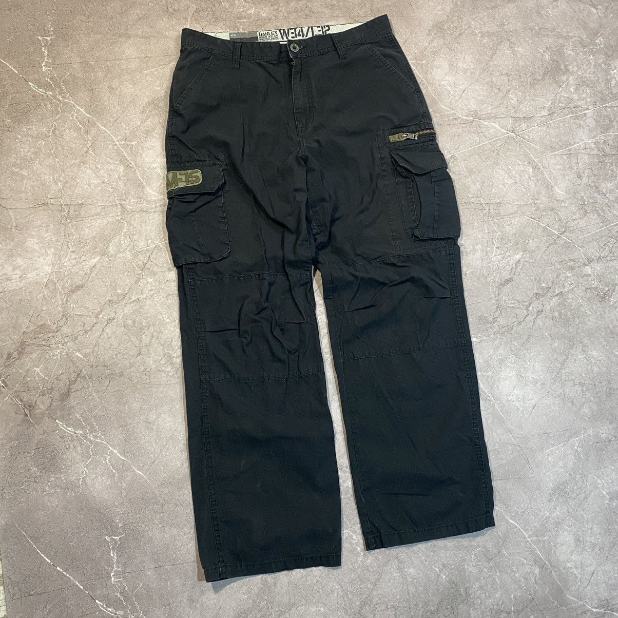 Oakley × Vintage VINTAGE OAKLEY CARGO PANTS FADED 00s Size US 34 / EU 50 - 6 Thumbnail