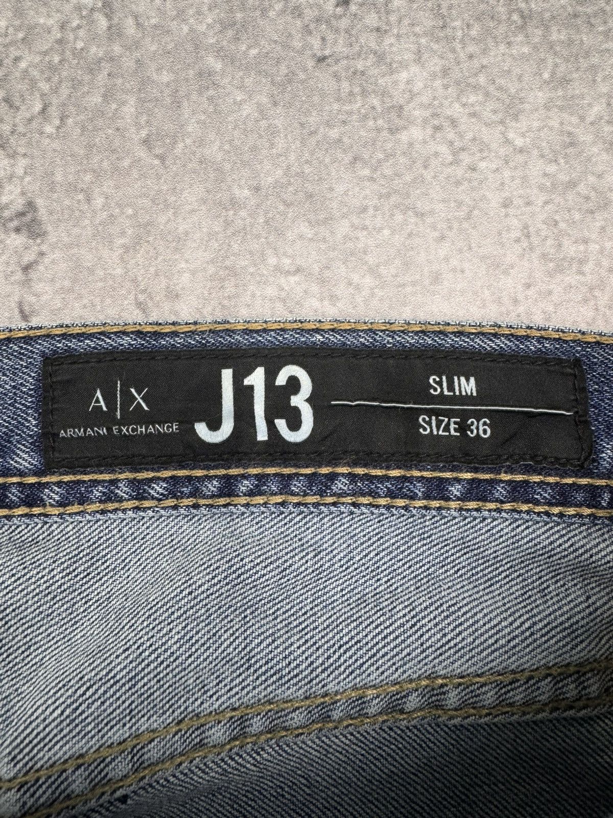 Armani Armani Exchange Men Cotton Denim Jeans Blue Size 36 Size US 36 / EU 52 - 7 Thumbnail