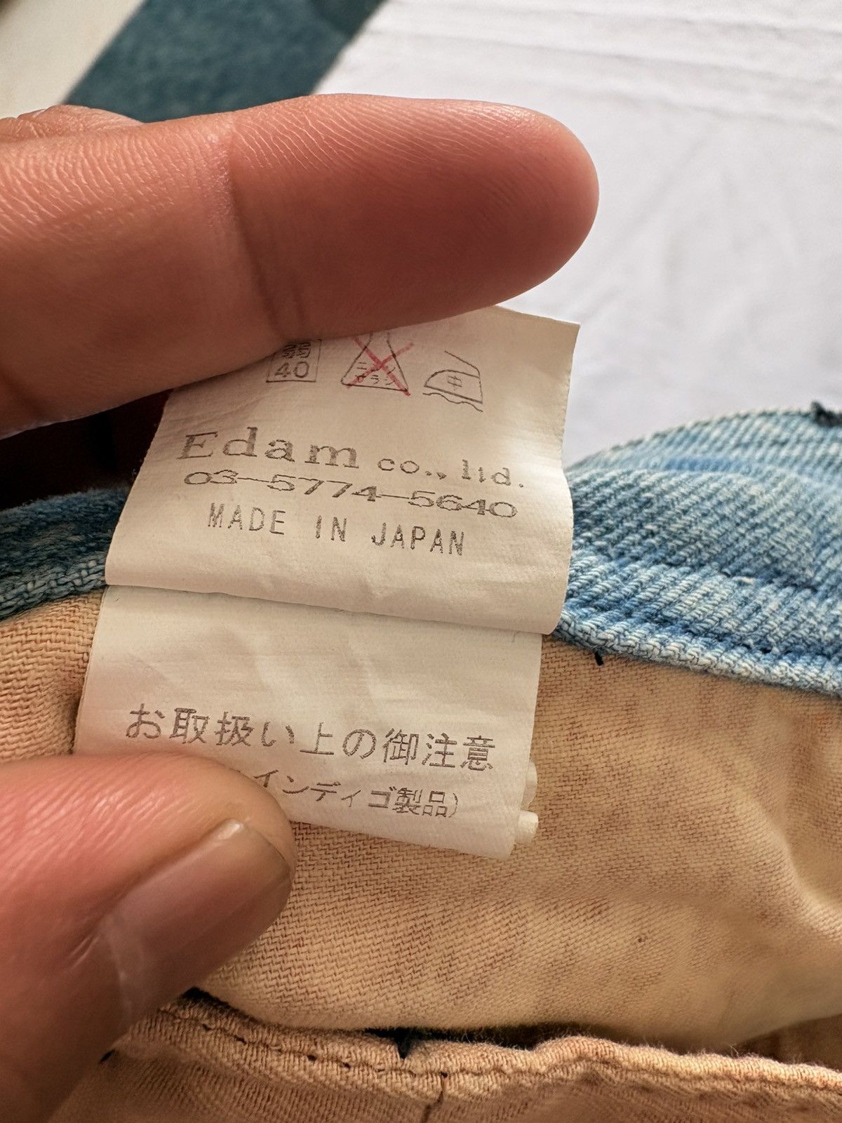 Japanese Brand BONDY MADE JACKY'S TEAR DISTRESSED JEANS Size US 28 / EU 44 - 4 Thumbnail