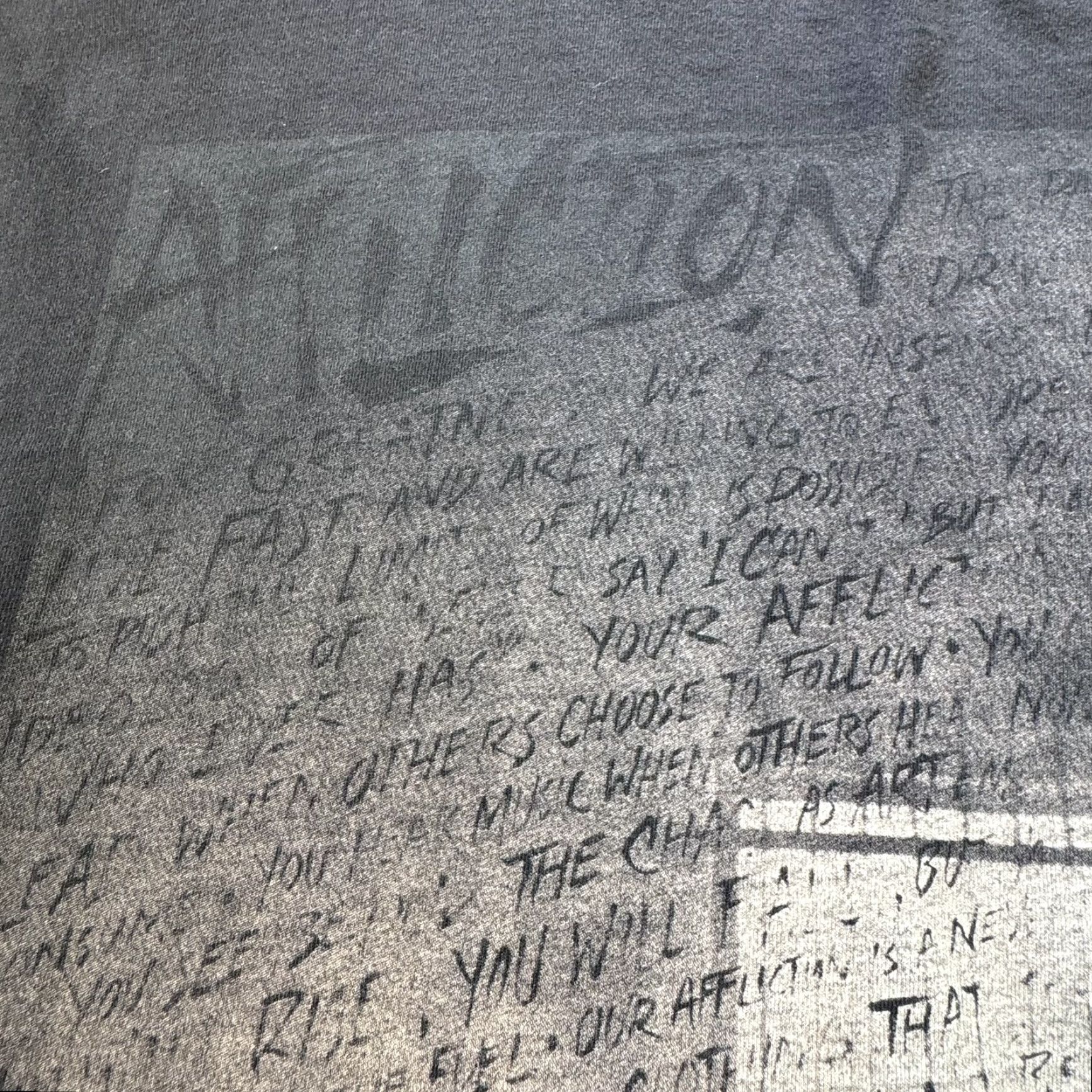 Affliction VINTAGE Affliction Men's T-Shirt Sleeveless Punk Grunge Rock Music Black Small Distressed Graphic Tee Size US S / EU 44-46 / 1 - 3 Thumbnail
