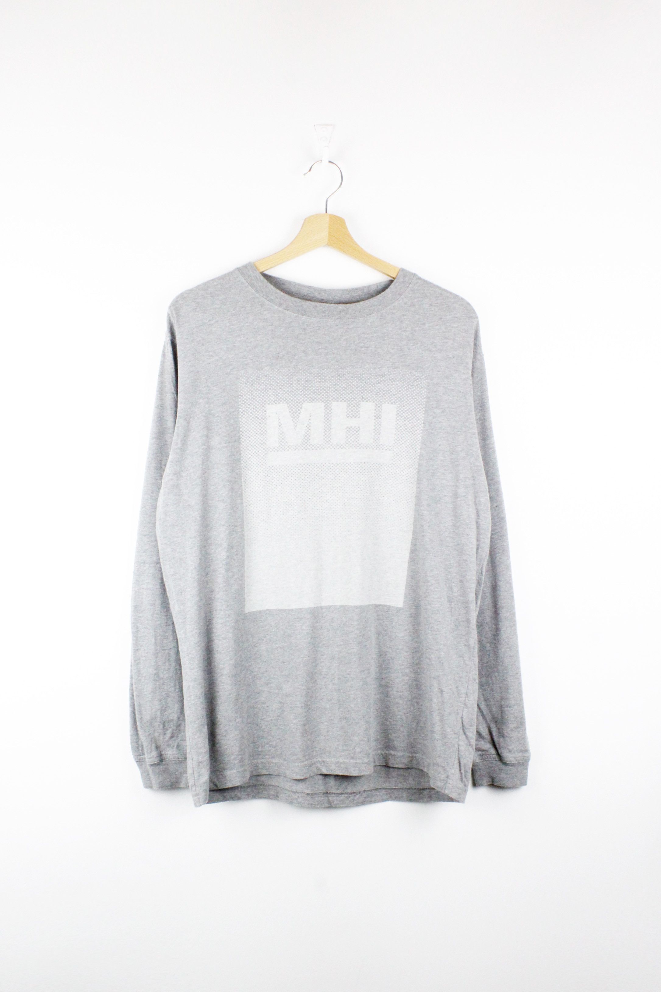 MHI × Maharishi Maharishi MHI Fade Logo Long Sleeve Crew T-shirt Size US M / EU 48-50 / 2 - 2 Thumbnail