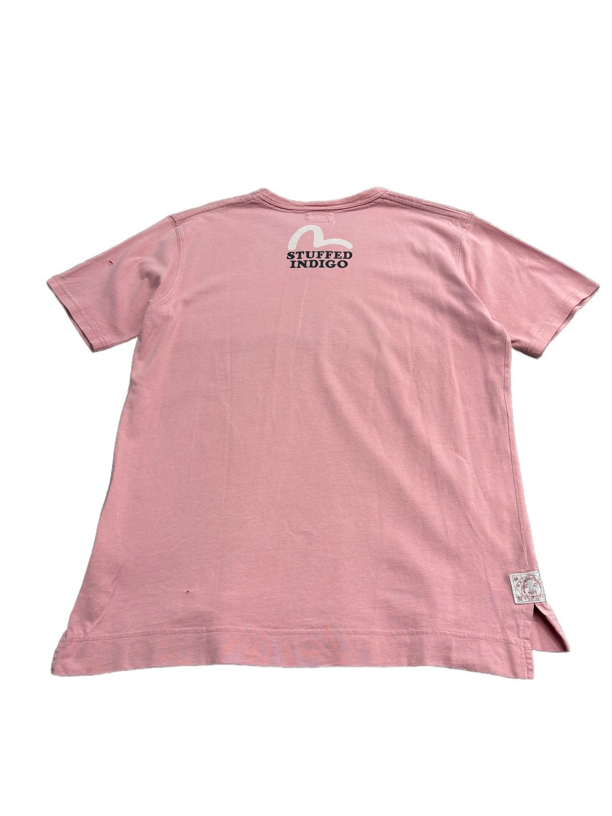 Evisu Evisu Stuffed Indigo Pink T-Shirt Men Size US M / EU 48-50 / 2 - 2 Thumbnail