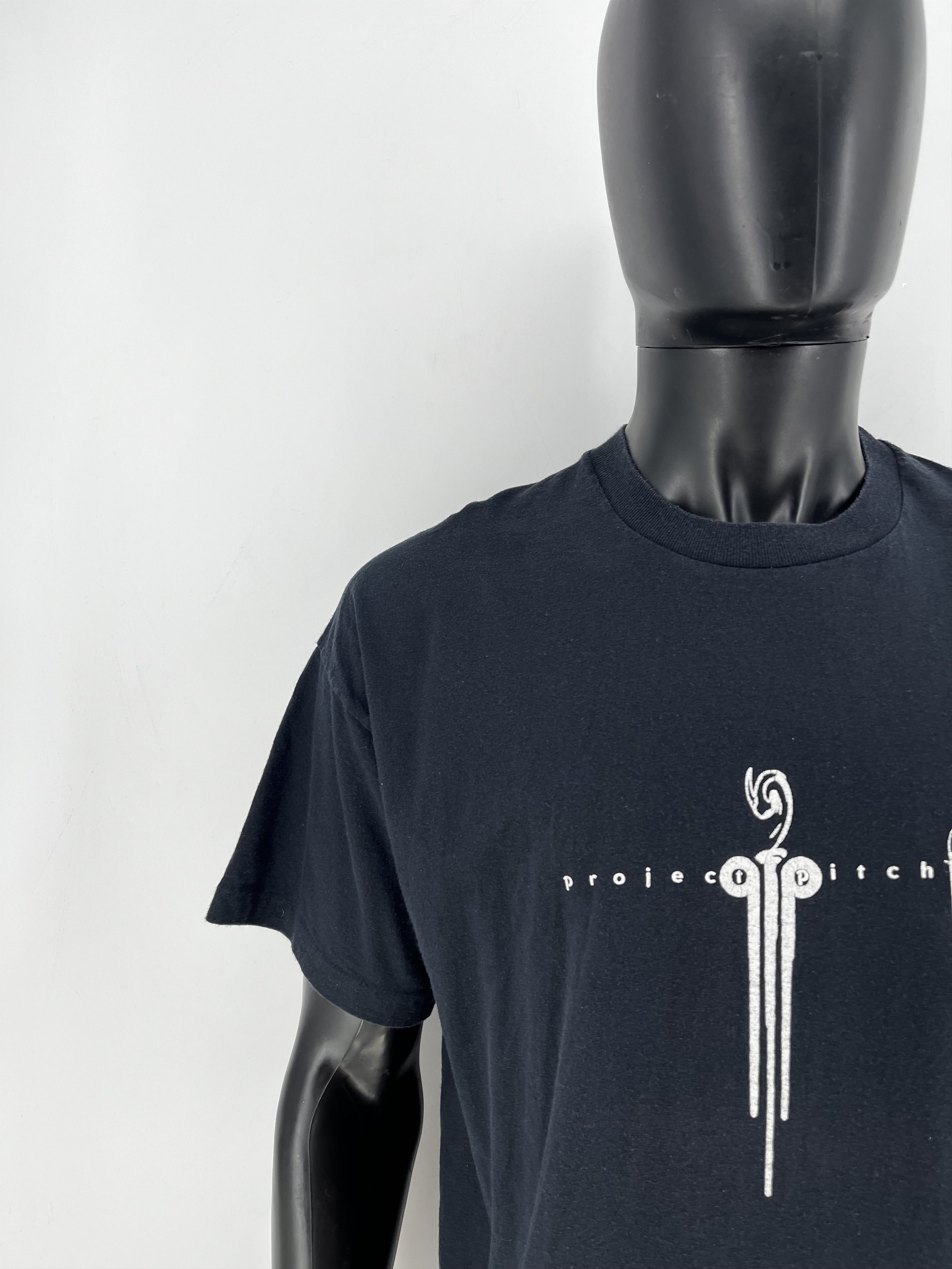 Band Tees VTG PROJECT PITCHFORK 90s T SHIRT XL GOTHIC RARE PREOWNED Size US XL / EU 56 / 4 - 7 Thumbnail