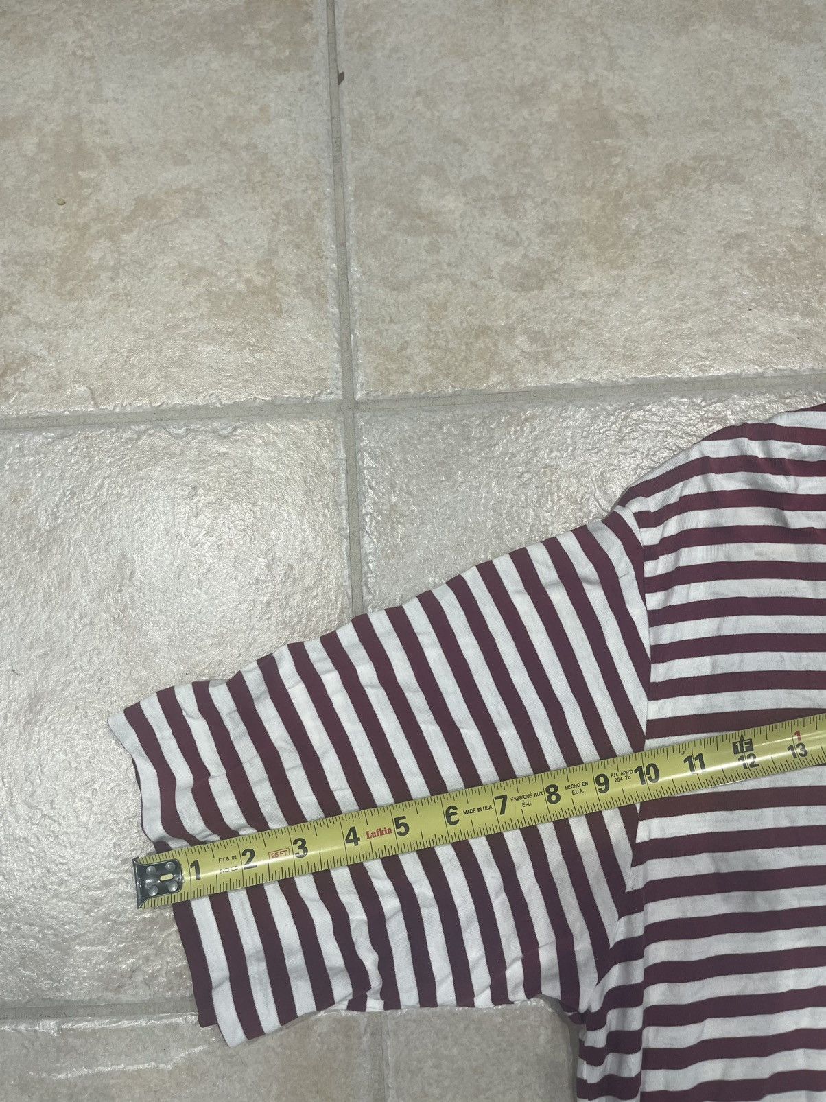 Ralph Lauren Polo Ralph GOLF Lauren Red Striped Polo Short Sleeve Size US L / EU 52-54 / 3 - 6 Thumbnail