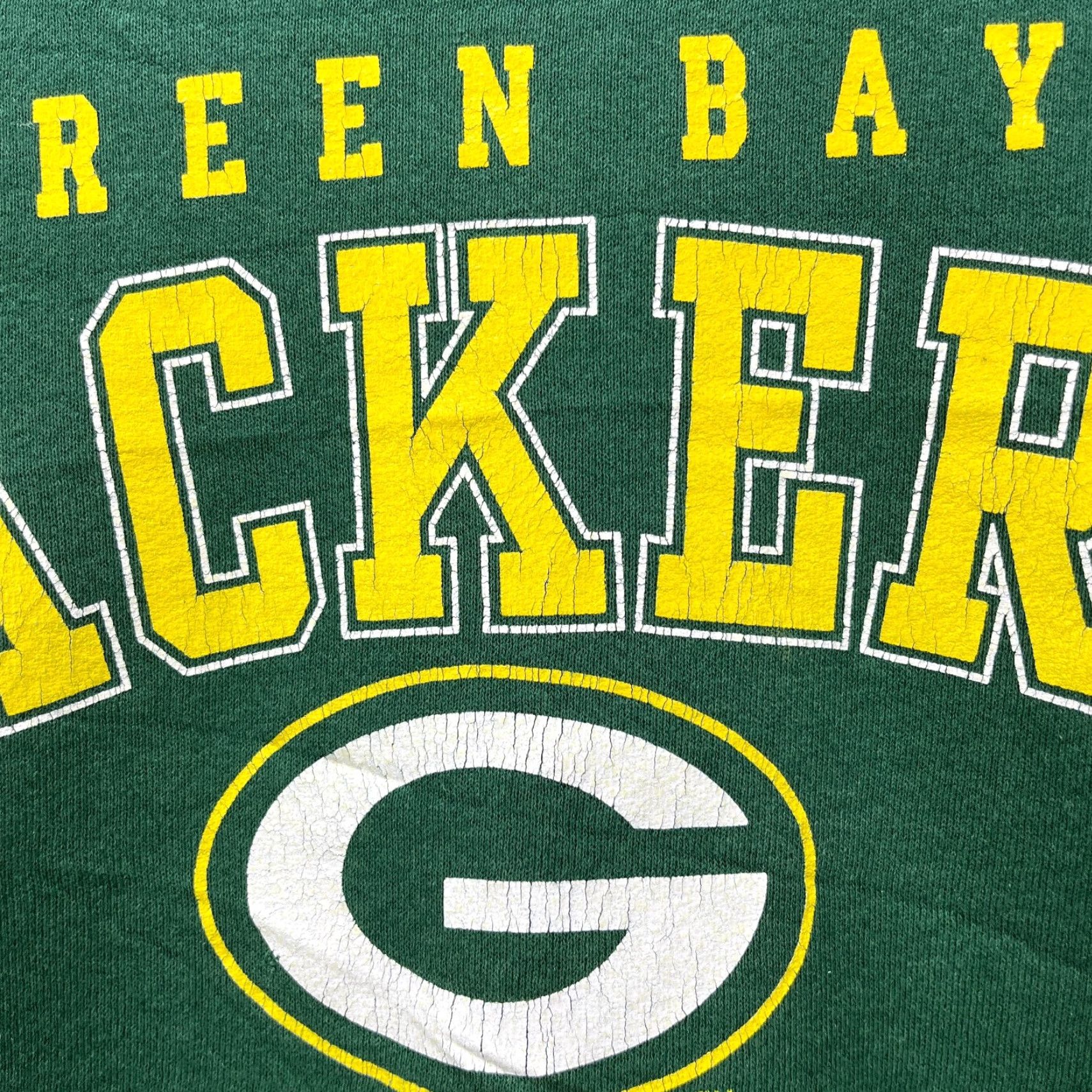 NFL VINTAGE NFL Green Bay Packers Sweatshirt Crewneck Large 90s Pullover Men Green 90s {/* ensure capitalization retained */} Size US L / EU 52-54 / 3 - 6 Thumbnail