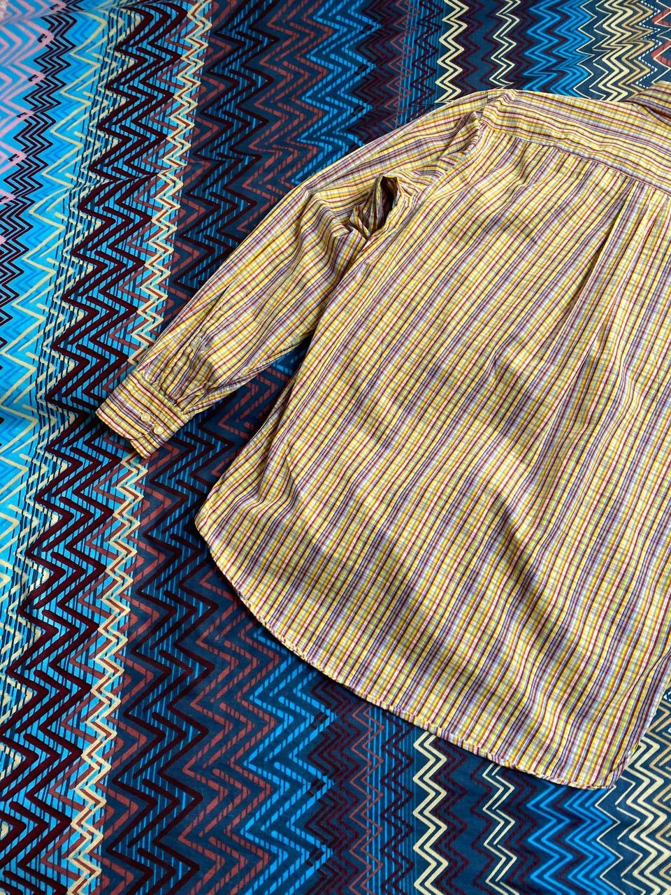 Etro Vintage Y2K shirt print Etor Milano streetwear logo luxury Size US M / EU 48-50 / 2 - 15 Thumbnail