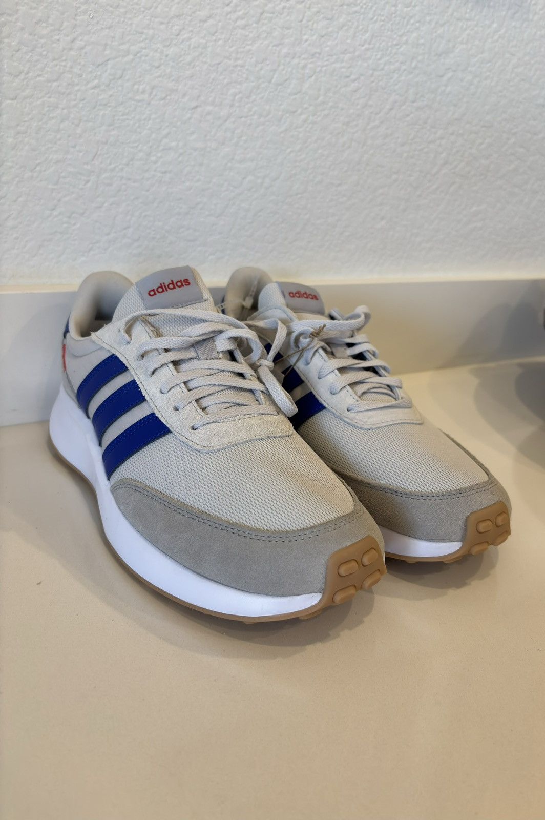 ADIDAS Run 70s Shoes Grey One/Lucid Blue