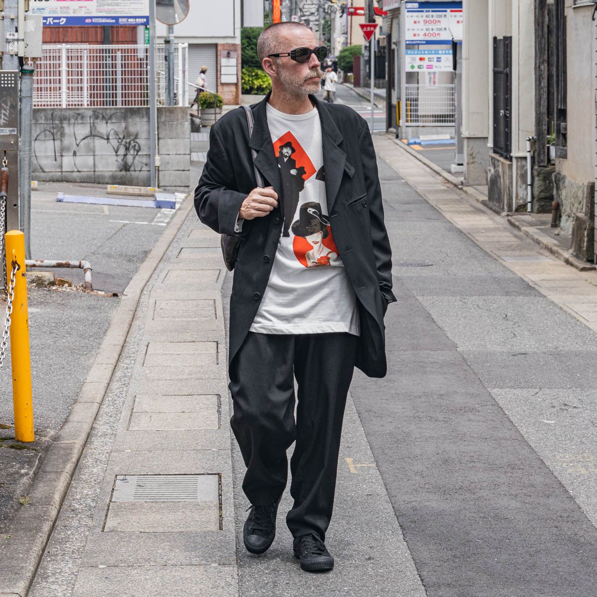 Yohji Yamamoto Yohji Yamamoto Pour Homme W/Gabardine LEFT SIDE POCKET PANTS Size US 32 / EU 48 - 8 Thumbnail