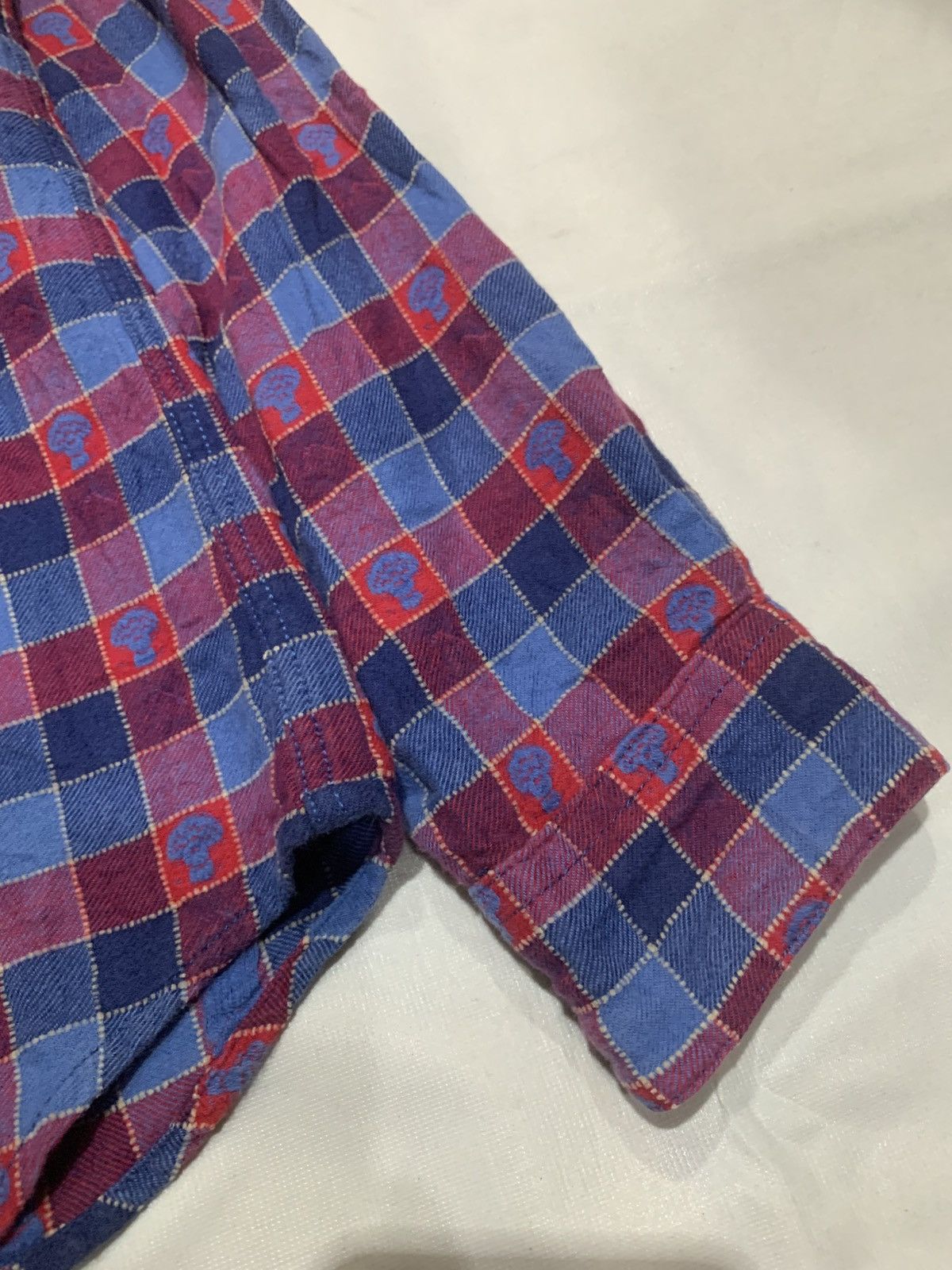 Ne-Net Ne-Net FLANNEL SHIRT ALL OVER LOGO Size US M / EU 48-50 / 2 - 2 Thumbnail