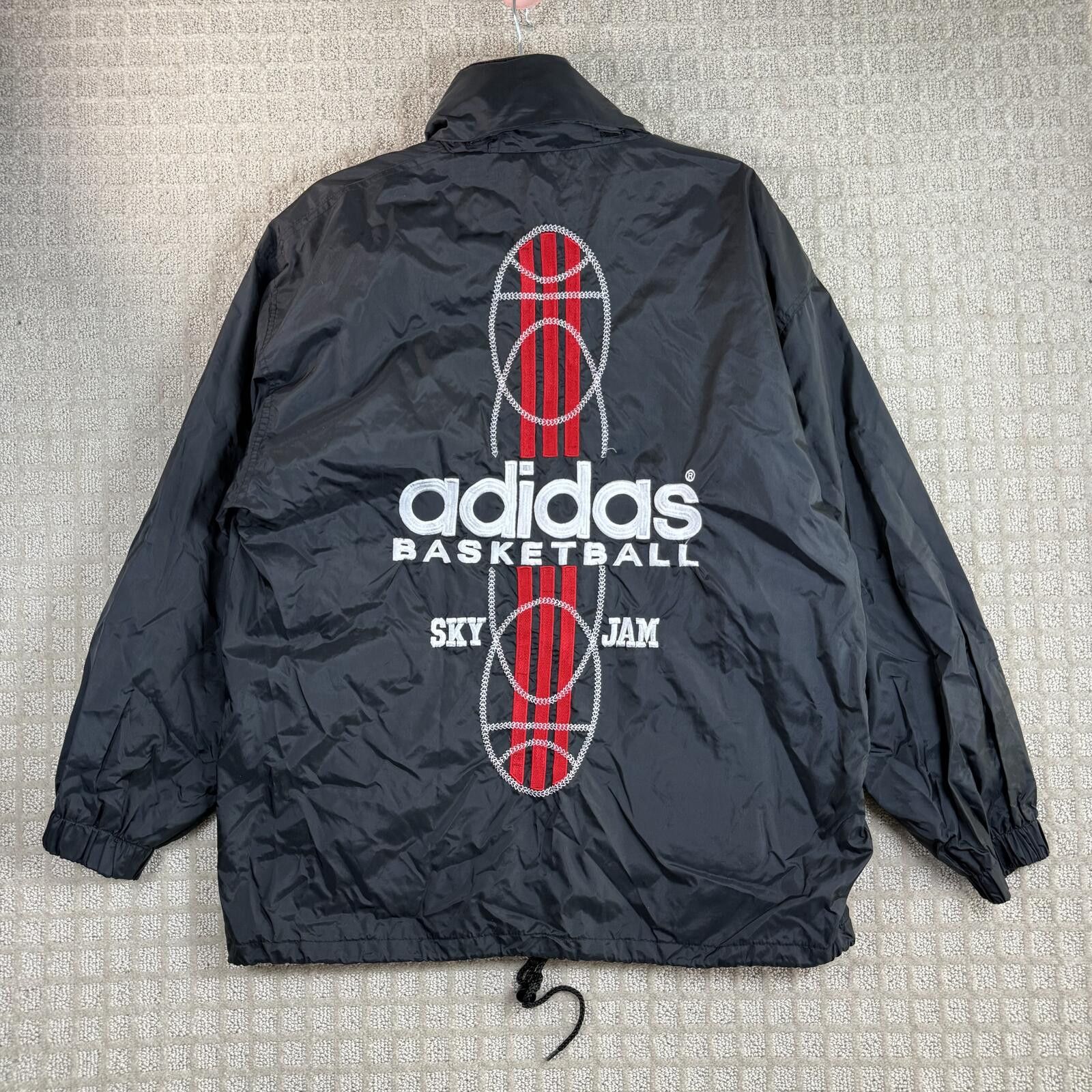 Adidas vintage adidas basketball sky jam windbreaker jacket small Size US S / EU 44-46 / 1 - 6 Thumbnail