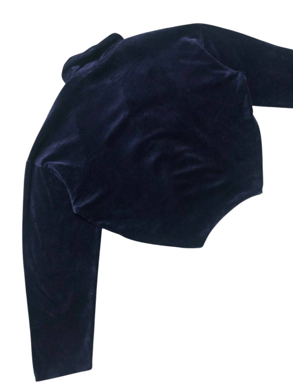 ATSURO TAYAMA × Japanese Brand × Vintage Vintage Atsuro Tayama Velvet Cropped Cardigan Two Button Size L / US 10 / IT 46 - 8 Thumbnail