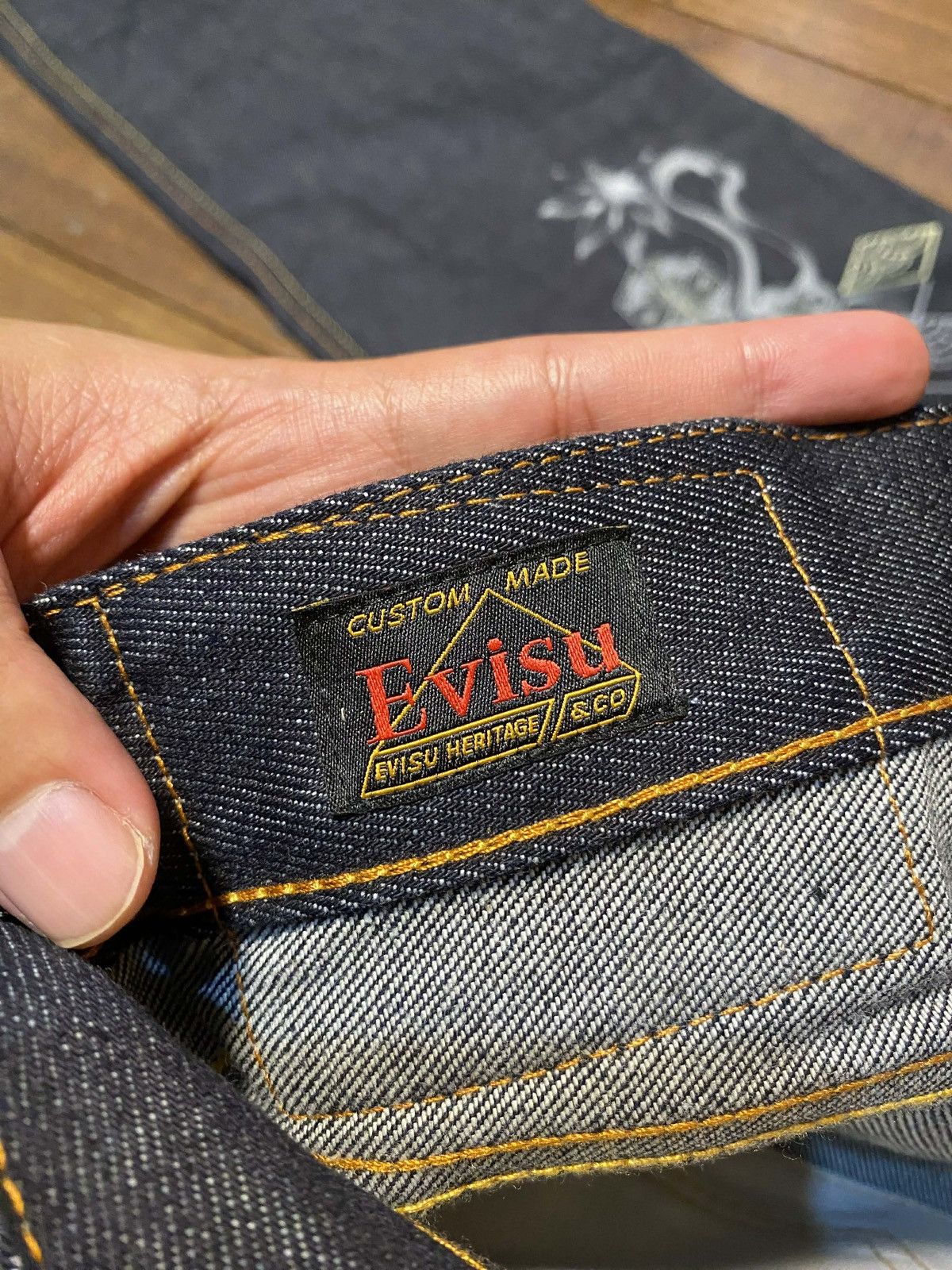 Evisu Evisu Dragon Daicock Salvedge Jeans Size US 40 / EU 56 - 11 Thumbnail