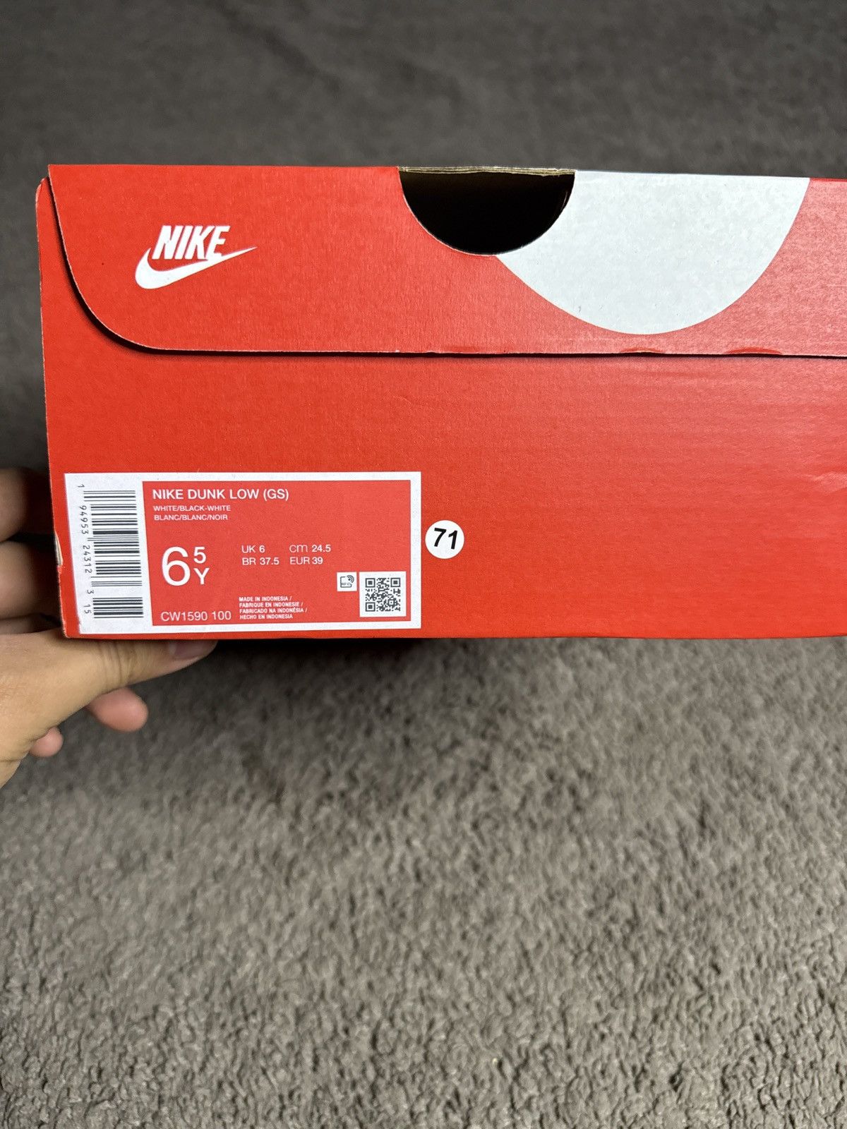 Nike Nike panda dunks Size US 6.5 / EU 39-40 - 7 Thumbnail