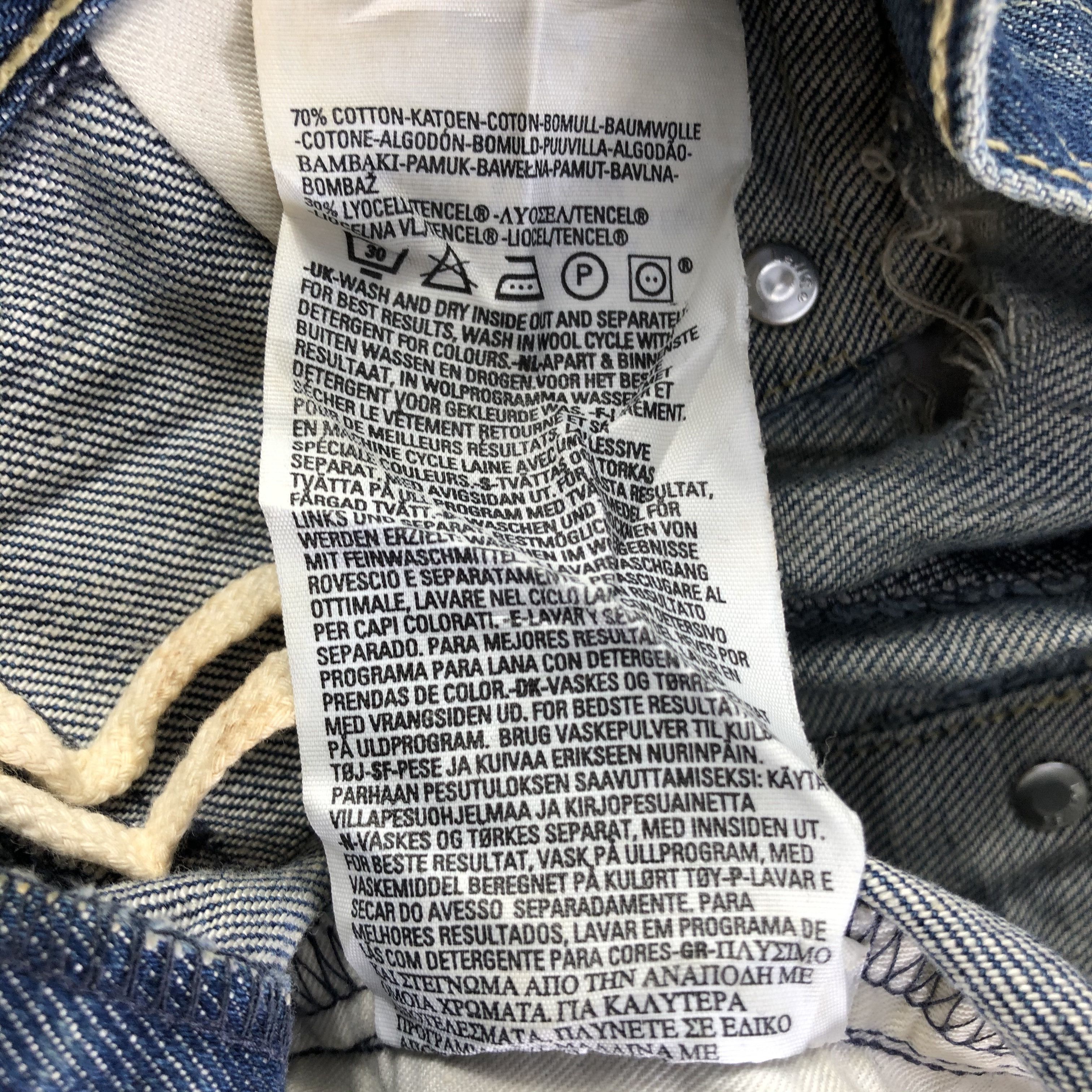 Levi's Vintage Levis Jeans-J3611 Size US 30 / EU 46 - 13 Thumbnail