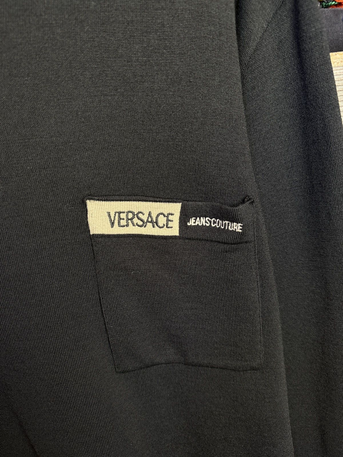 Versace Versace Jeans Couture VJC 1/3 Half Zip Sweater Pull Jumper Size US XXL / EU 58 / 5 - 6 Thumbnail