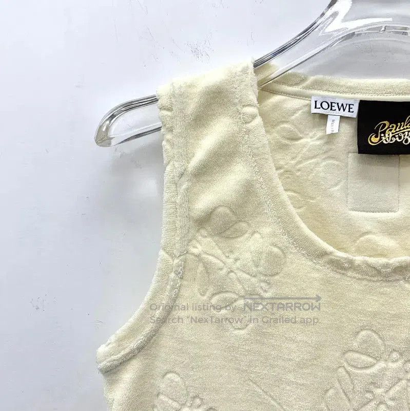 Loewe LOEWE Beige Cotton Women's T-Shirt . Size S / US 4 / IT 40 - 3 Thumbnail