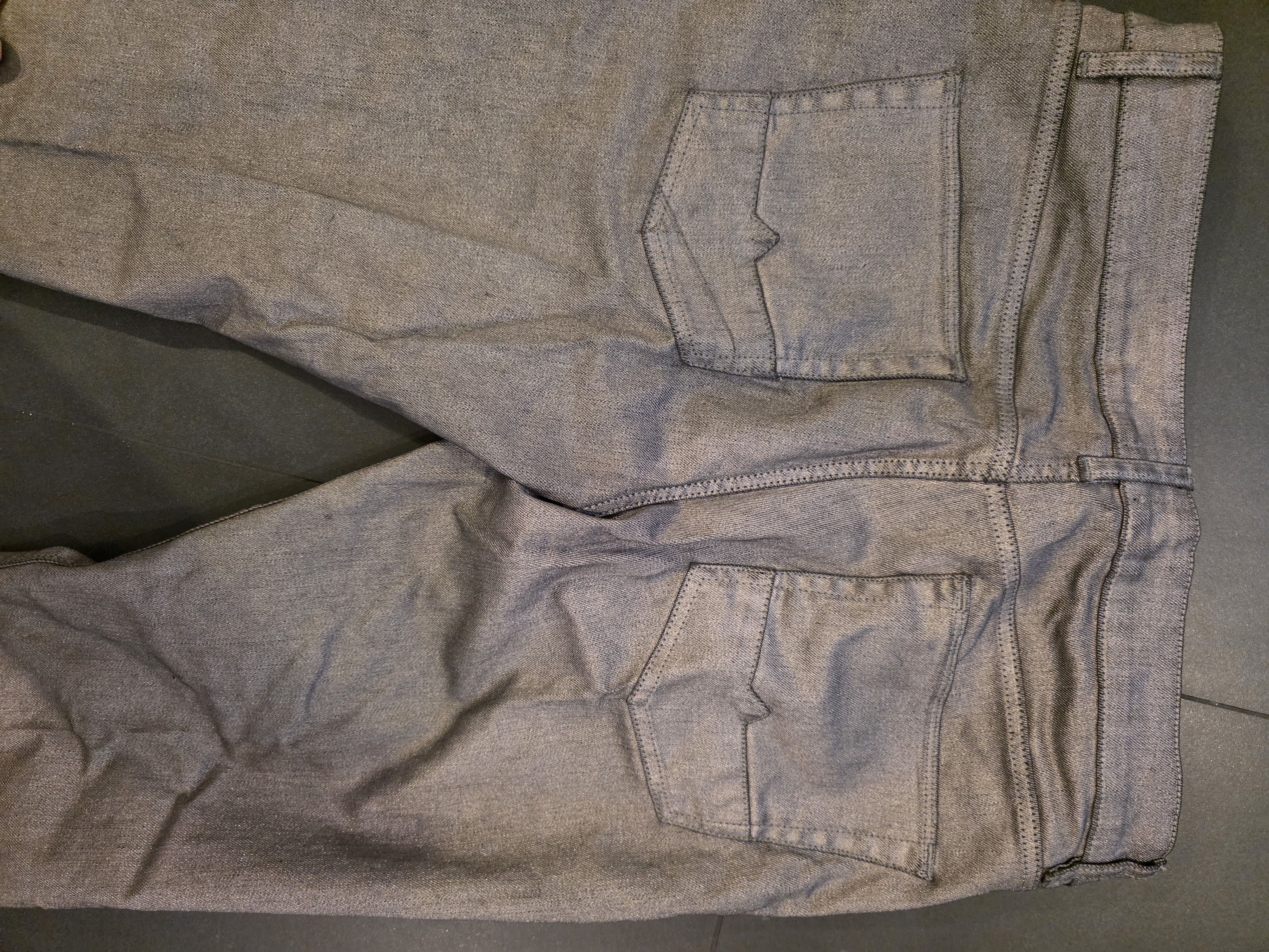 Asos Waxed Denim shiny Size US 34 / EU 50 - 3 Thumbnail