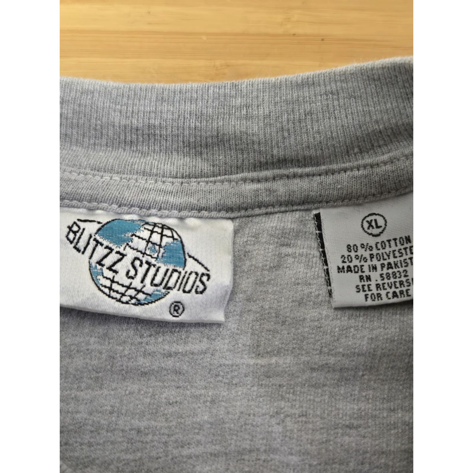Vintage VINTAGE Flintstones Sweatshirt Mens XL Gray Blitzz Studios Cartoon Crewneck 90s TV Size US XL / EU 56 / 4 - 3 Thumbnail