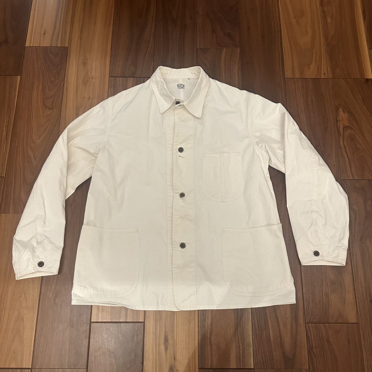 Orslow OrSlow 1940’S COVERALL, size 3made in japan Ecru Size US L / EU 52-54 / 3 - 1 Thumbnail