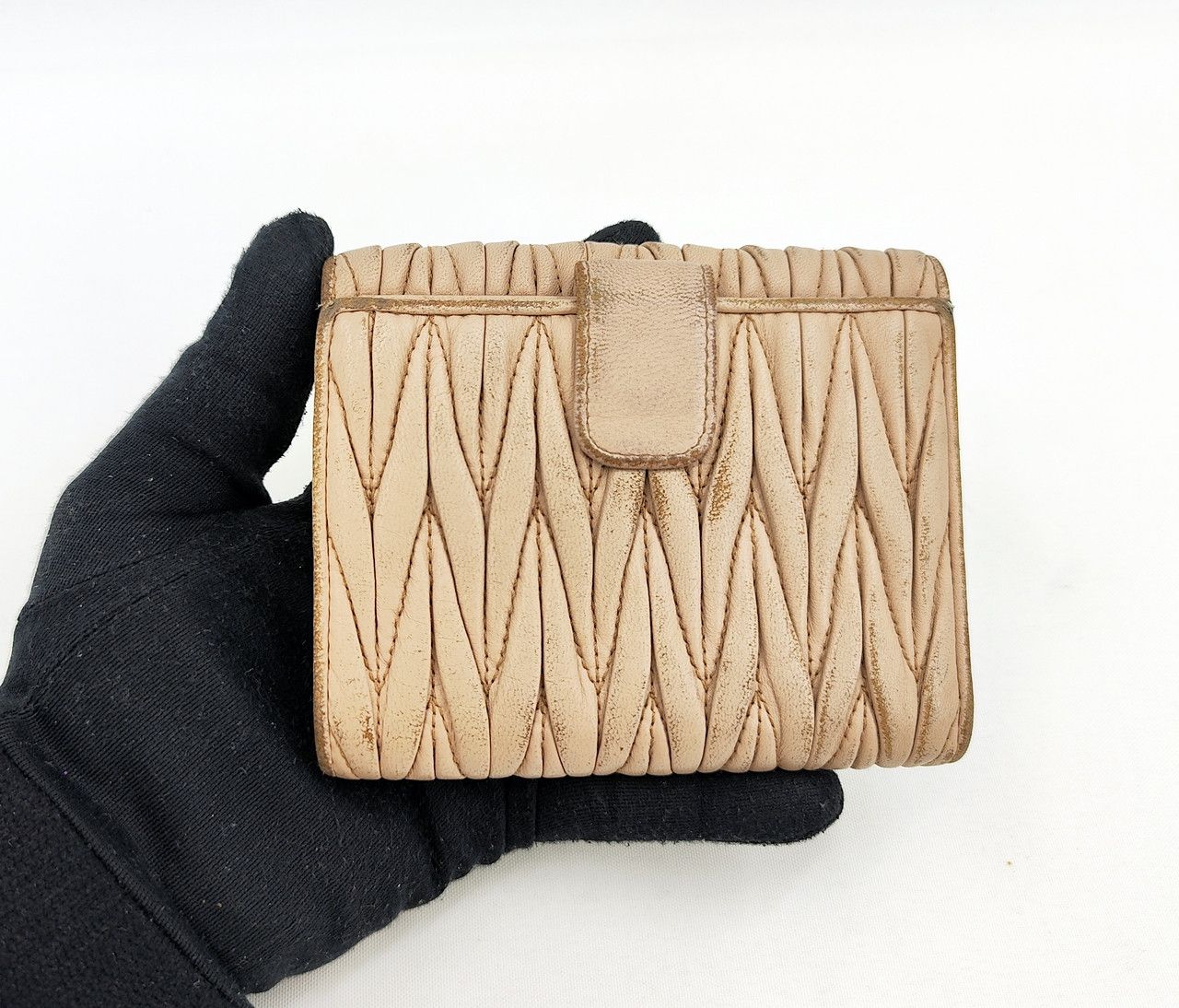 Miu Miu authentic MIU MIU Matelassé leather short wallet Size ONE SIZE - 6 Thumbnail