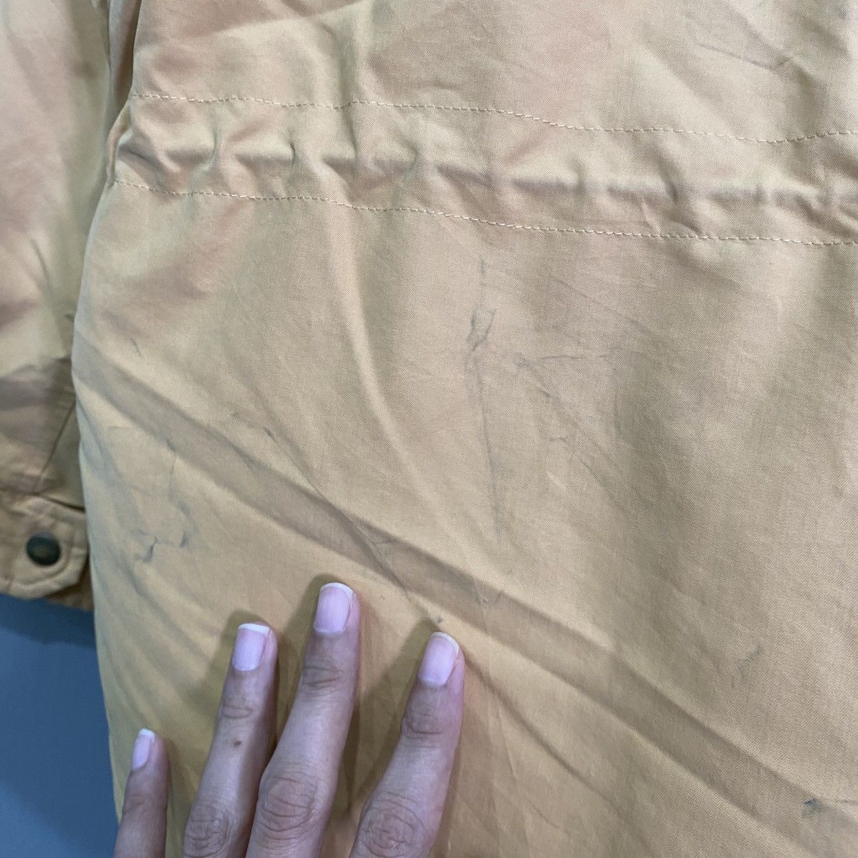Burberry Vintage 90s Burberrys London Hooded Field Jacket - Tan Size US L / EU 52-54 / 3 - 21 Thumbnail