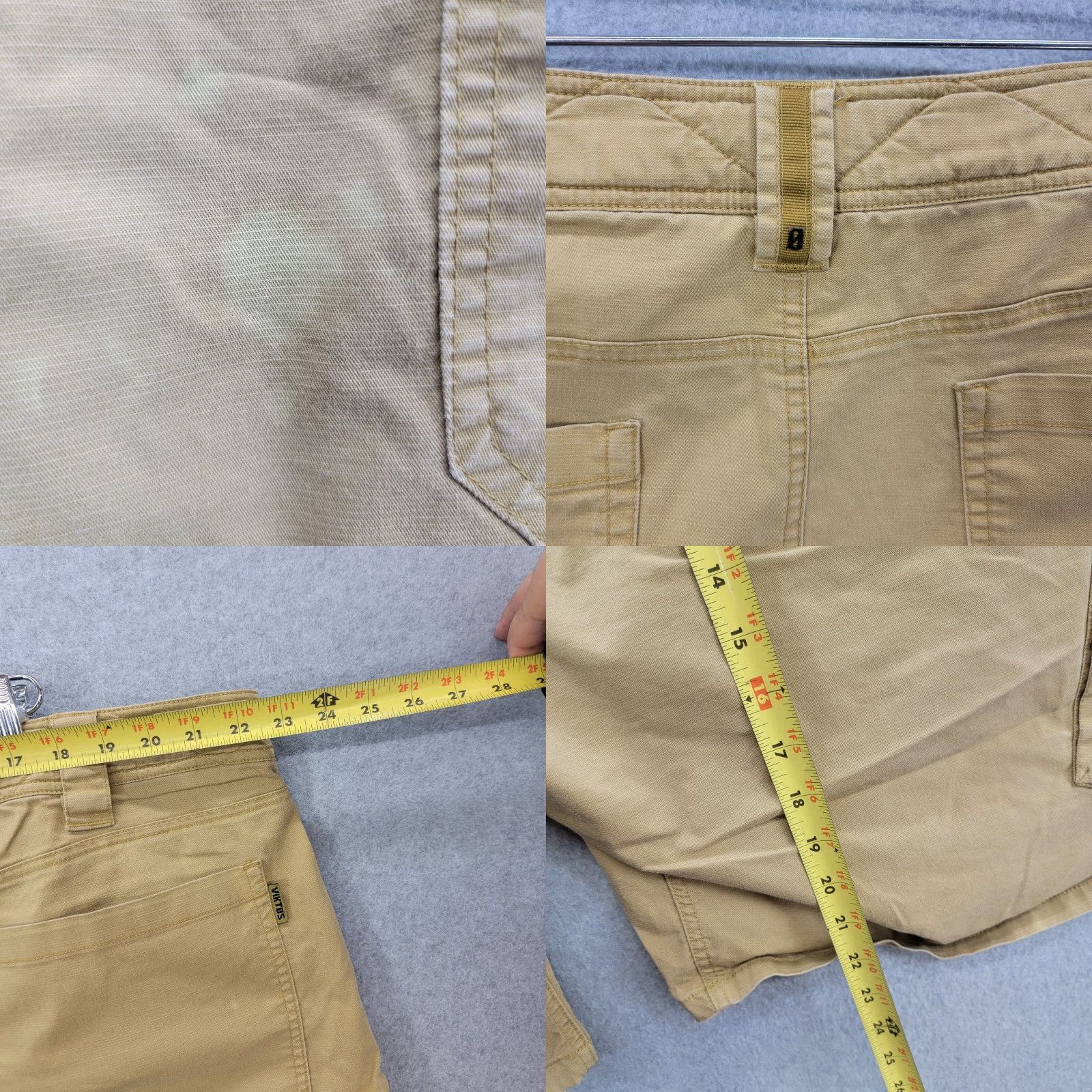 Vintage Viktos Shorts Mens 44 Tan Wartorn Ripstop Cargo Pockets Canvas Comfort Tactical Cargo Pocket Men 44 Brown Regular Mens Size US 44 / EU 60 - 8 Thumbnail