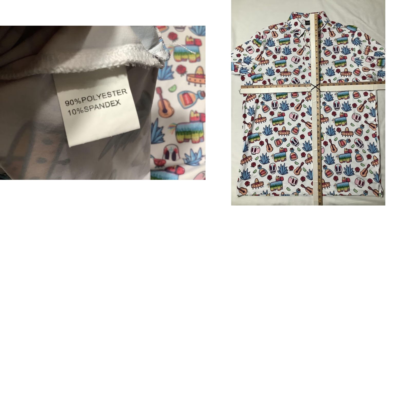 Vintage Sunday Swagger Don Julio Polo Shirt Mens L White Tequila Fiesta Golf Print Size US L / EU 52-54 / 3 - 8 Thumbnail
