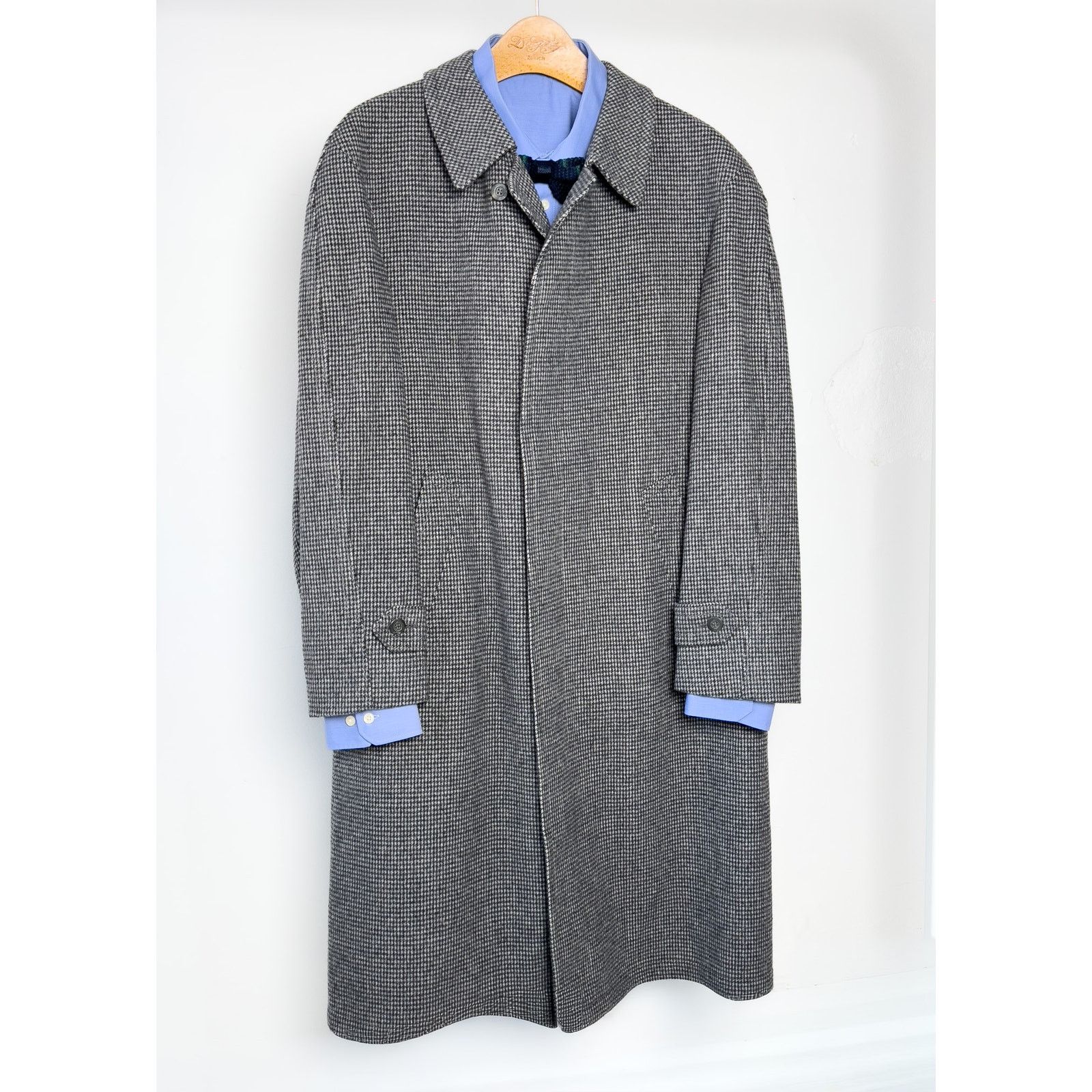 Other Steinbock Tyroler Loden Coat Houndstooth Himalaya Size US L / EU 52-54 / 3 - 1 Thumbnail