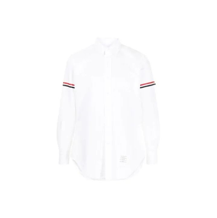 Thom Browne Striped Long Sleeve Shirt for Men