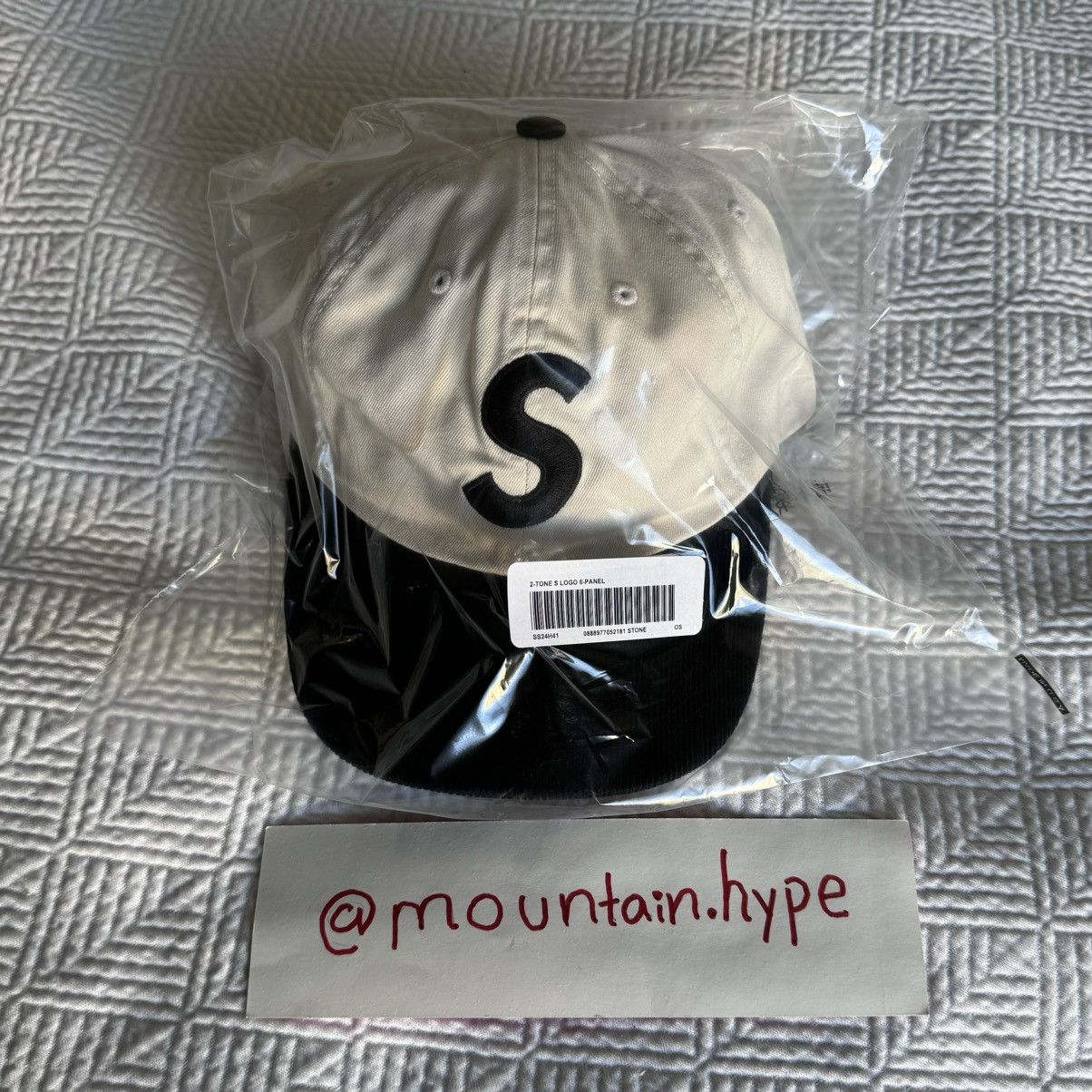 Supreme 2-Tone S Logo 6-Panel 