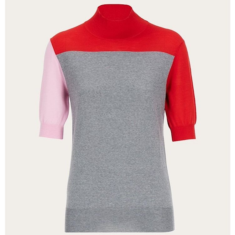 Salvatore Ferragamo o1s1rm1224 T-Shirt in Multicolor Size L / US 10 / IT 46 - 1 Preview