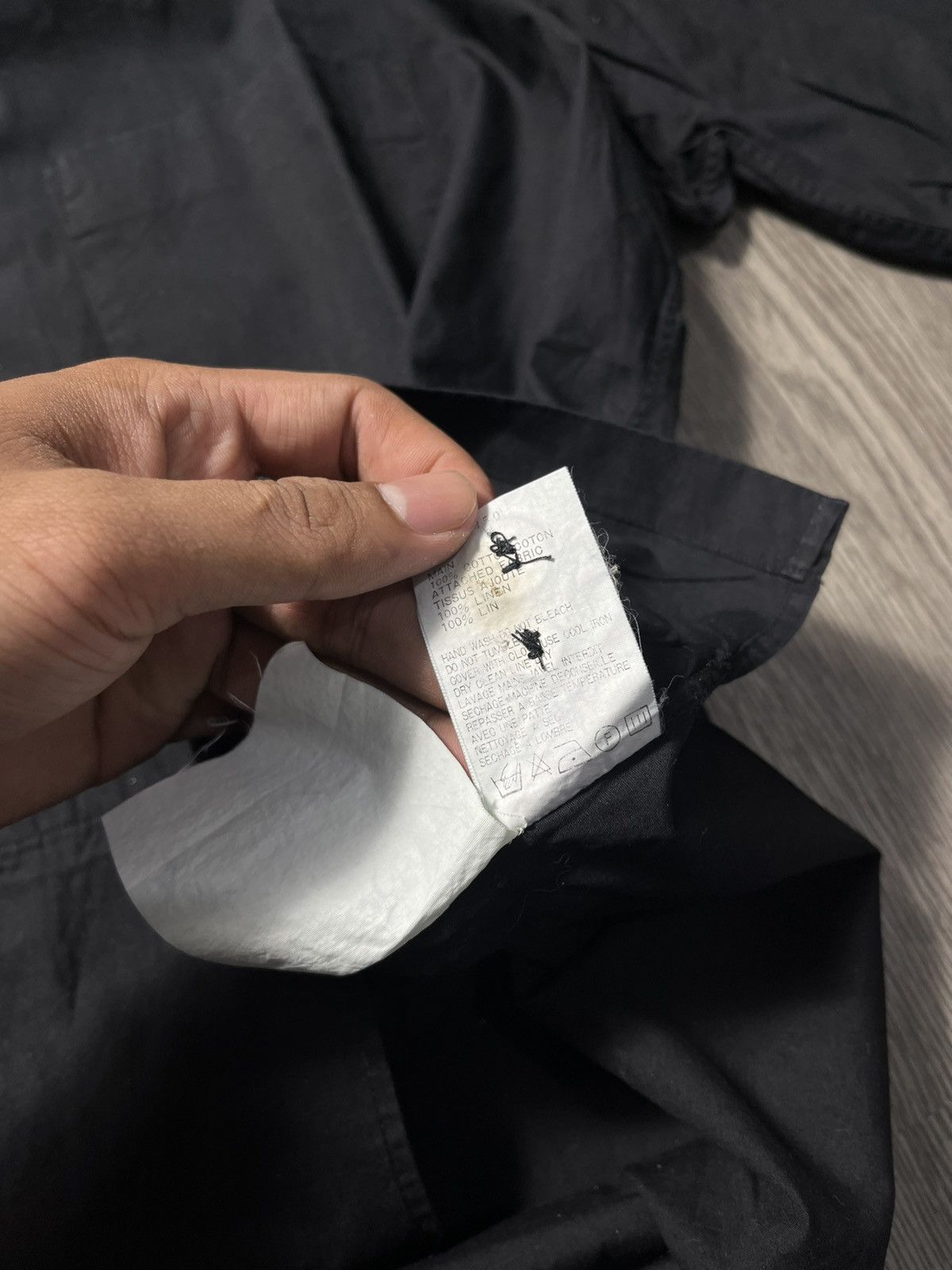 CDG by Comme des Garcons plaid collar black shirt junya watanabe japanese brand Size US XXL / EU 58 / 5 - 9 Thumbnail