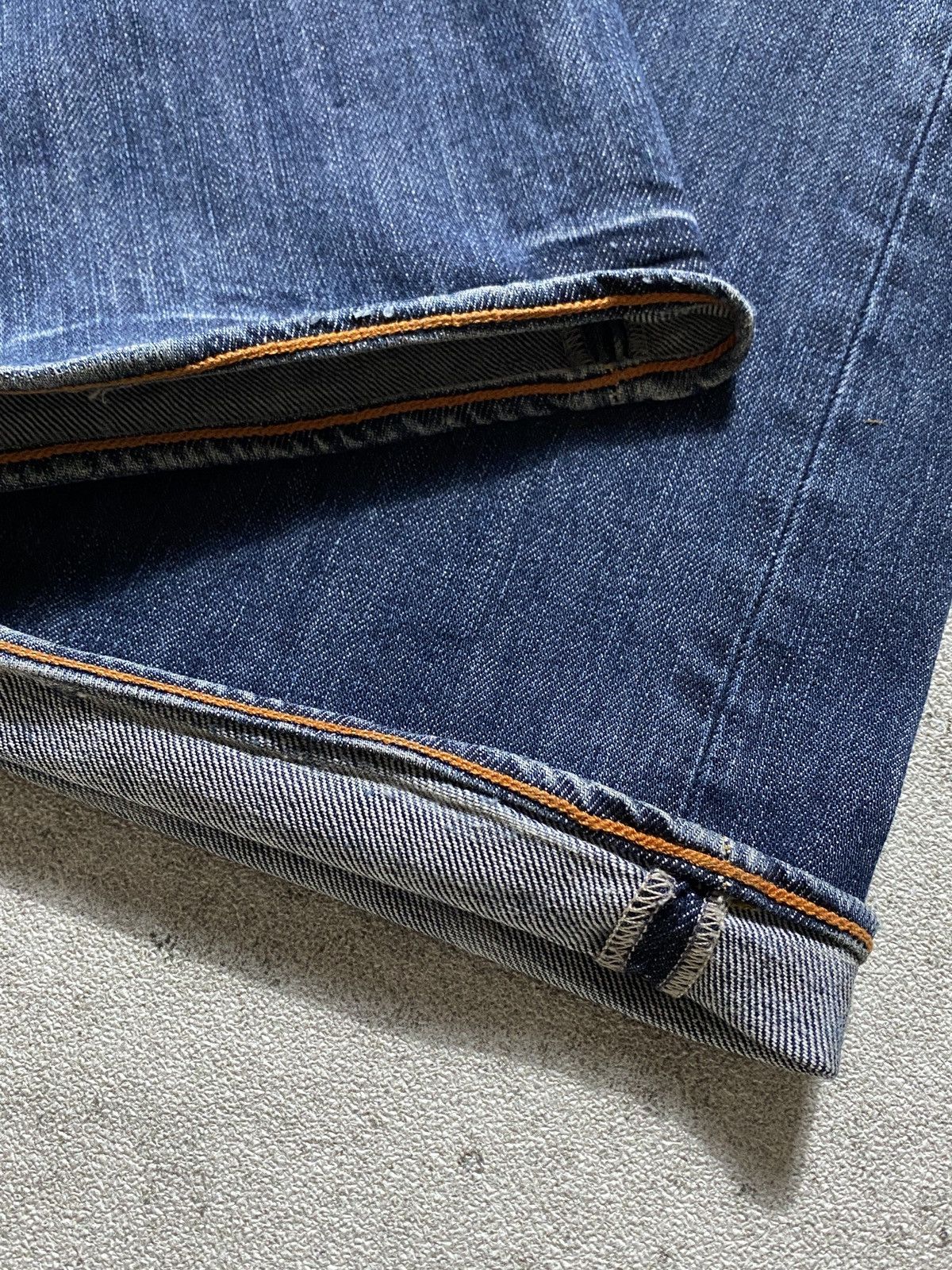 Polo Ralph Lauren 2000s Polo RL Ralph Lauren Distressed Low Bootcut Jeans Size US 34 / EU 50 - 7 Thumbnail