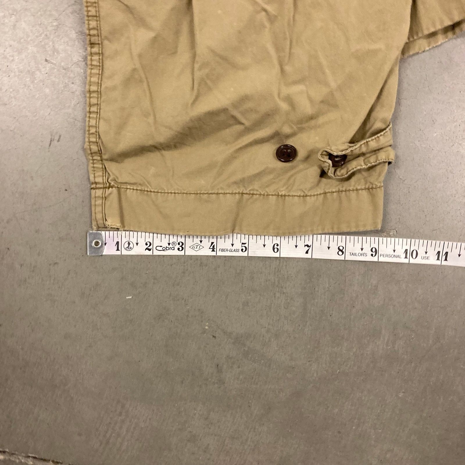 American Eagle Outfitters × Vintage vintage y2k distressed American eagle cargo pants 31x30 Size US 31 - 3 Thumbnail