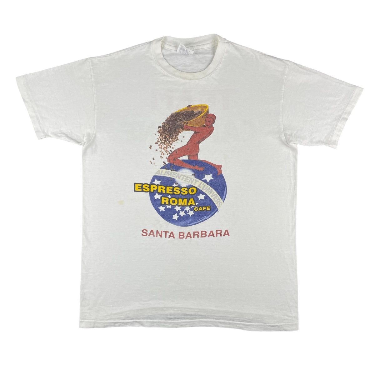 Hanes × Vintage Vintage Espresso Roma Cafe t shirt Size US L / EU 52-54 / 3 - 1 Thumbnail