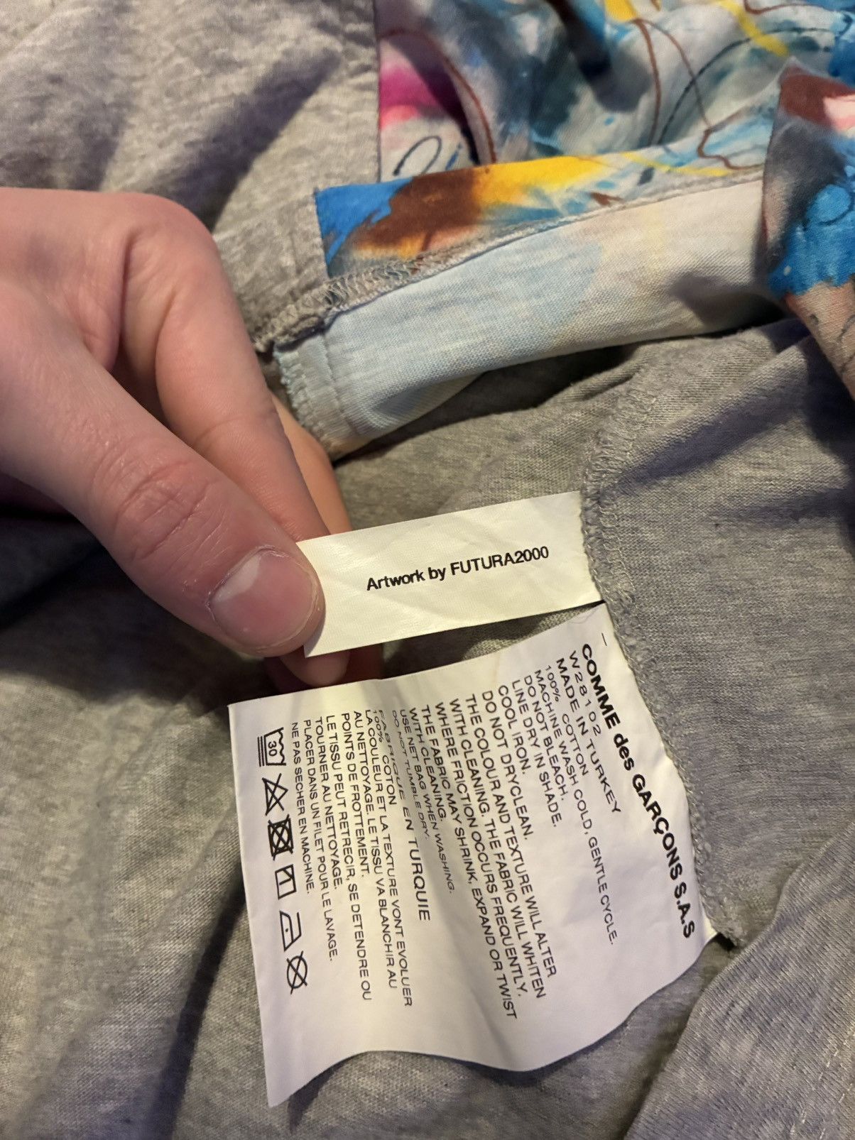 Comme des Garcons SHIRT Commes Des Garcon Futura 2000 tee Size US M / EU 48-50 / 2 - 4 Thumbnail