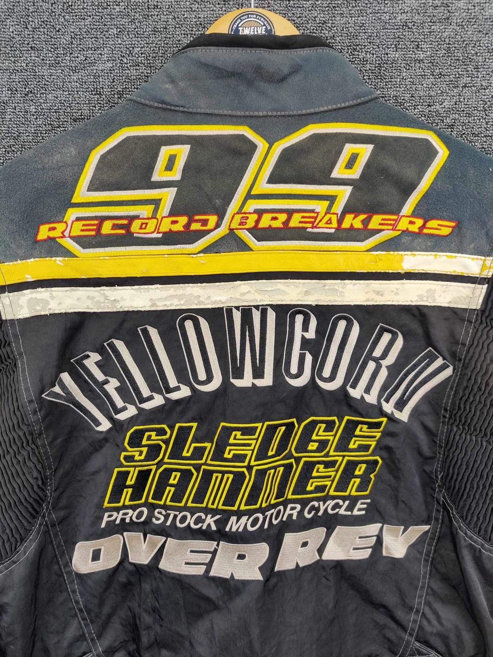 YELLOW CORN Vintage Yellow Corn Bikers Jacket With Riding Size US M / EU 48-50 / 2 - 10 Thumbnail