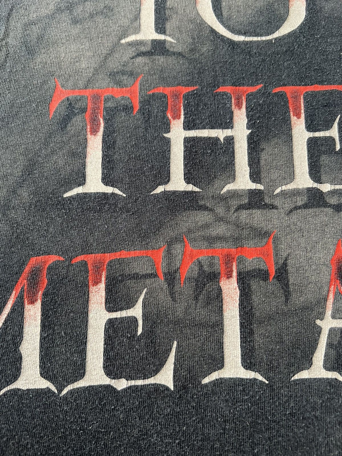 Band Tees Vintage 2007 Cradle of Filth Devil To The Metal T-shirt Size US M / EU 48-50 / 2 - 18 Thumbnail