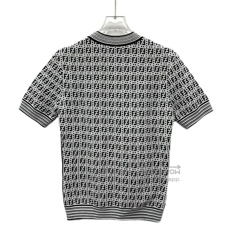 Fendi Fendi Color block logo letter all-over print round neck sh Size XS / US 0-2 / IT 36-38 - 2 Thumbnail