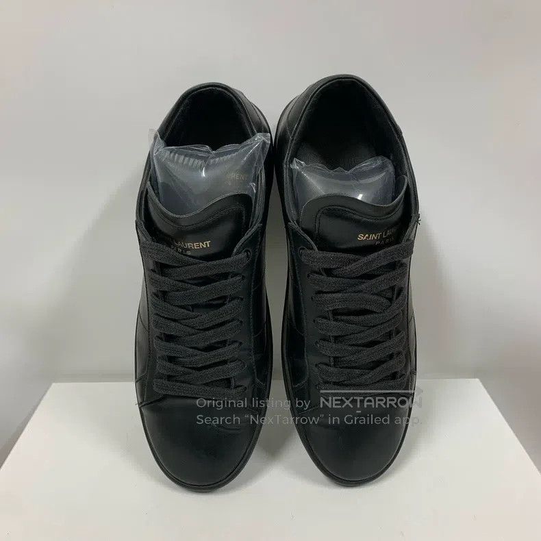 Saint Laurent Paris Saint Laurent Paris Black Sneakers Size US 8 / EU 41 - 3 Thumbnail