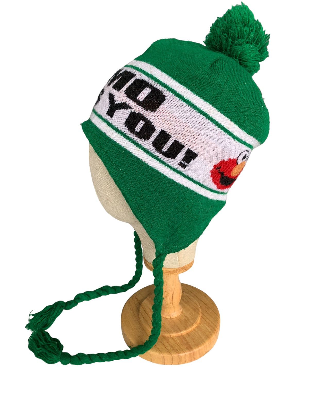 Japanese Brand × Kapital × Vintage Sesame Street Elmo Earflap Beanie Hats Size ONE SIZE - 3 Thumbnail